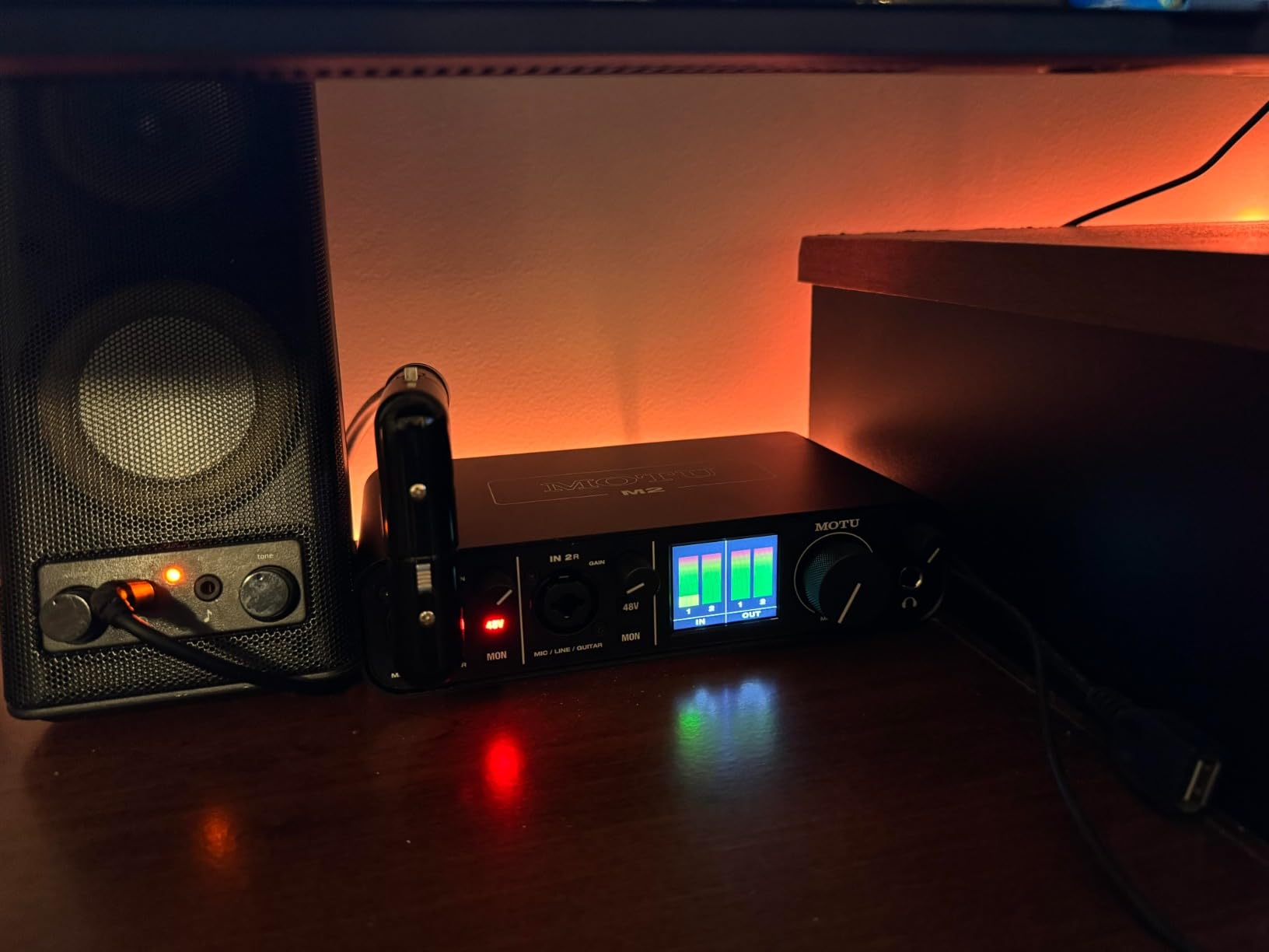 MOTU M2 USB-C Audio Interface customer photo 2