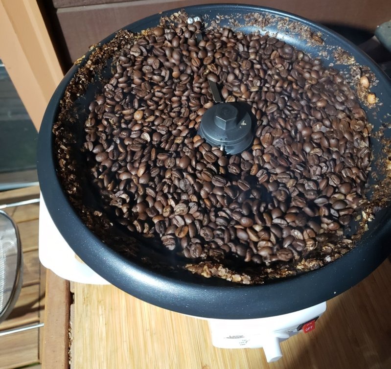 Electric Coffee Roaster Machine for Home Use, Coffee Bean Roaster customer photo 1