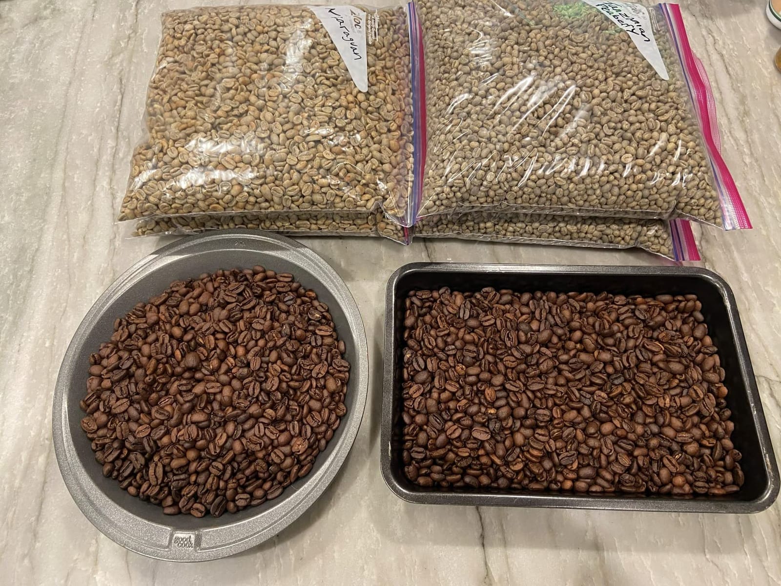 500g Coffee Bean Roaster Machine with Timer, 110V customer photo 1