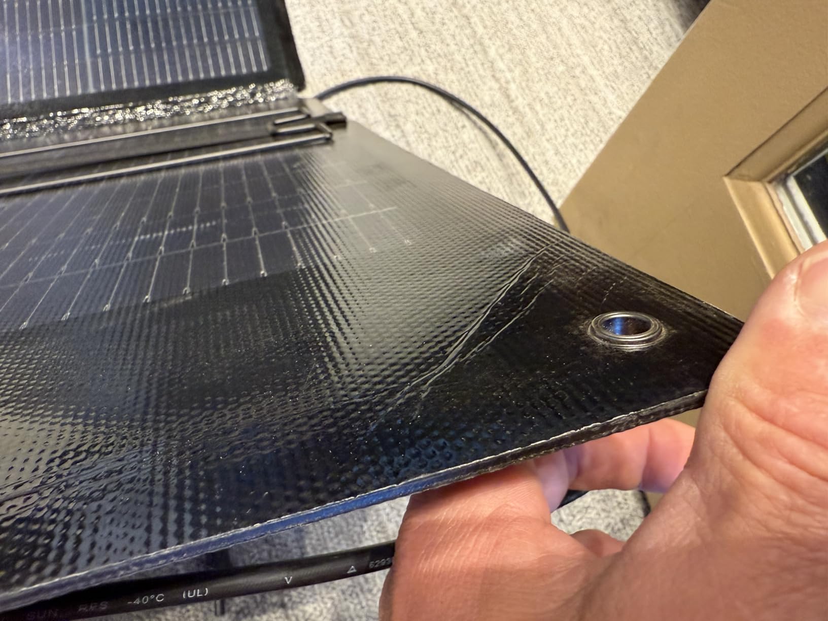 EF ECOFLOW 220W Portable Solar Panel, Bifacial Design, IP68 Waterproof customer photo 1