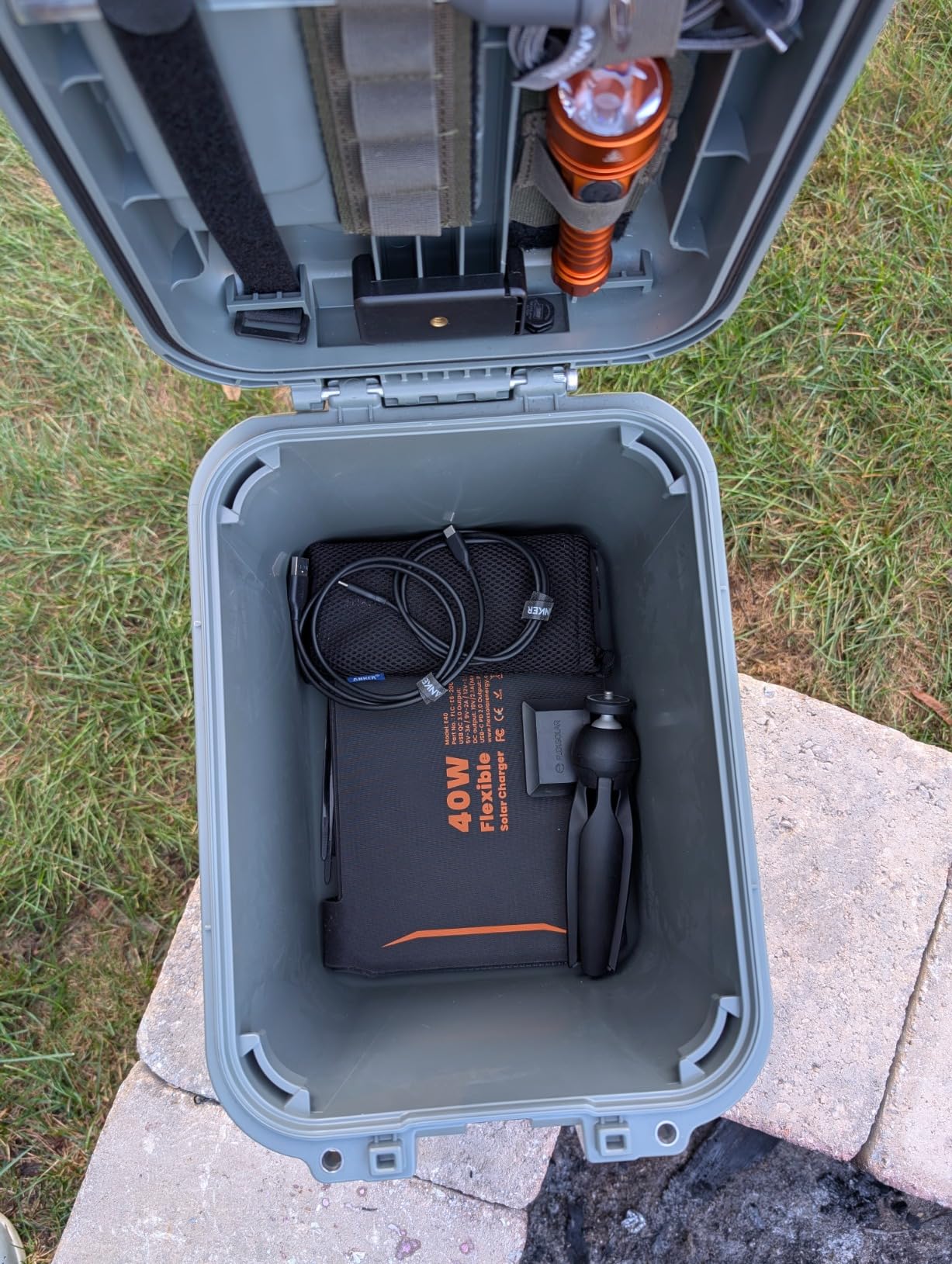 YETI LoadOut GoBox Collection, Divided Waterproof Cargo Case, Dry Box, Camera Case, Fishing Tackle Box customer photo 1