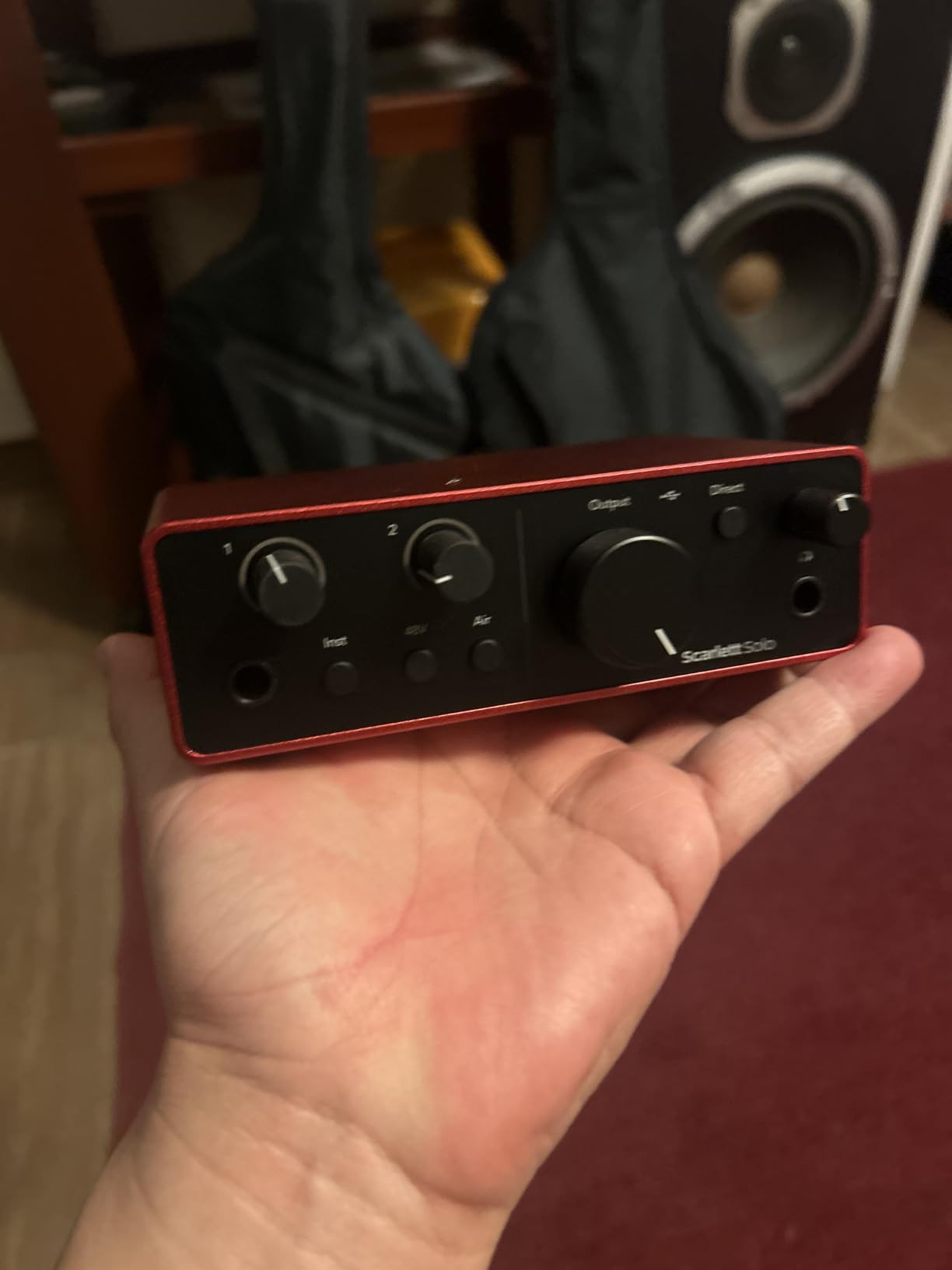 Focusrite Scarlett Solo 4th Gen USB-C Audio Interface customer photo 1