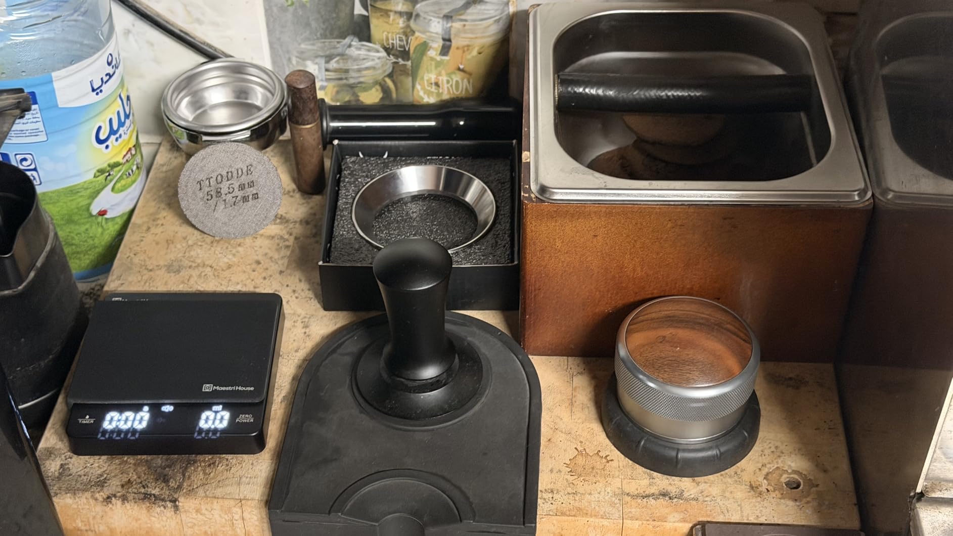Maestri House S1 Mini Espresso Coffee Scale with Timer, 2kg/0.1g customer photo 1