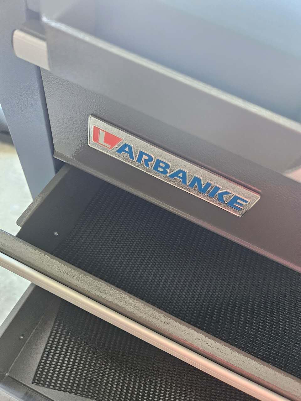 LARBANKE 5-Drawer Rolling Tool Chest with Stainless CounterTop,Tool Chest with Keyed Locking System, with Wheels and Foot Pads,Rolling Tool Cabinet with Drawer Liners,Unique Link Buckle for Connecting customer photo 2