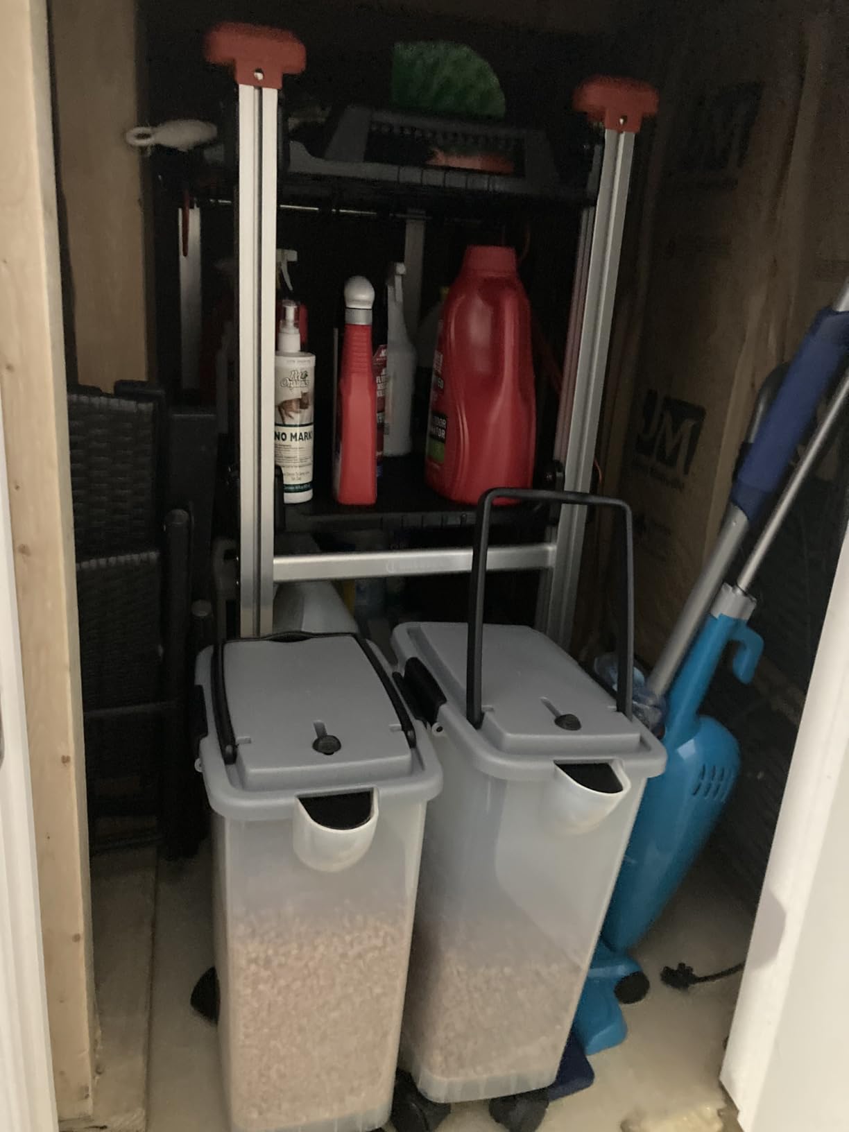 Crescent SITERUNNER 3 Shelf Heavy Duty Folding Jobsite Cart | F3SCBL customer photo 1