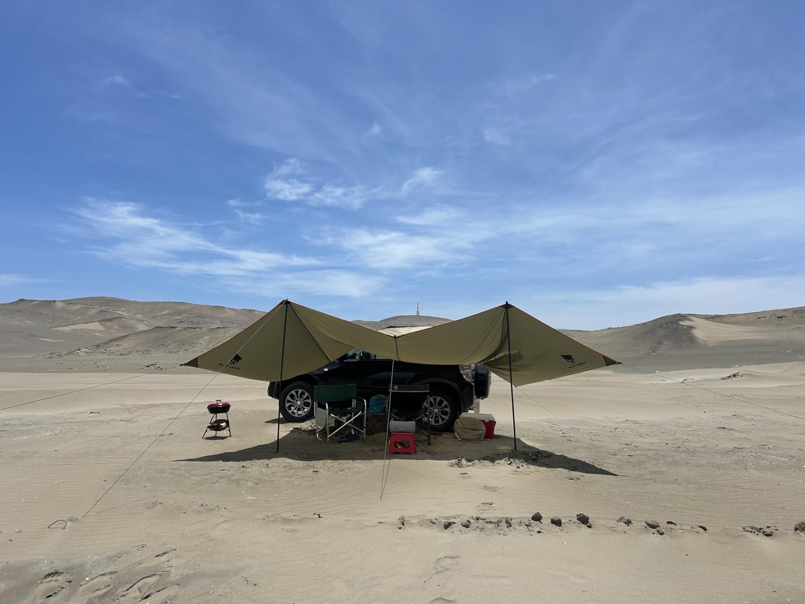 GEERTOP Car Side Awning 19 x 11 FT, Waterproof Overland Vehicle Shelter customer photo 2