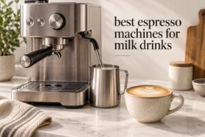 best espresso machines for milk drinks