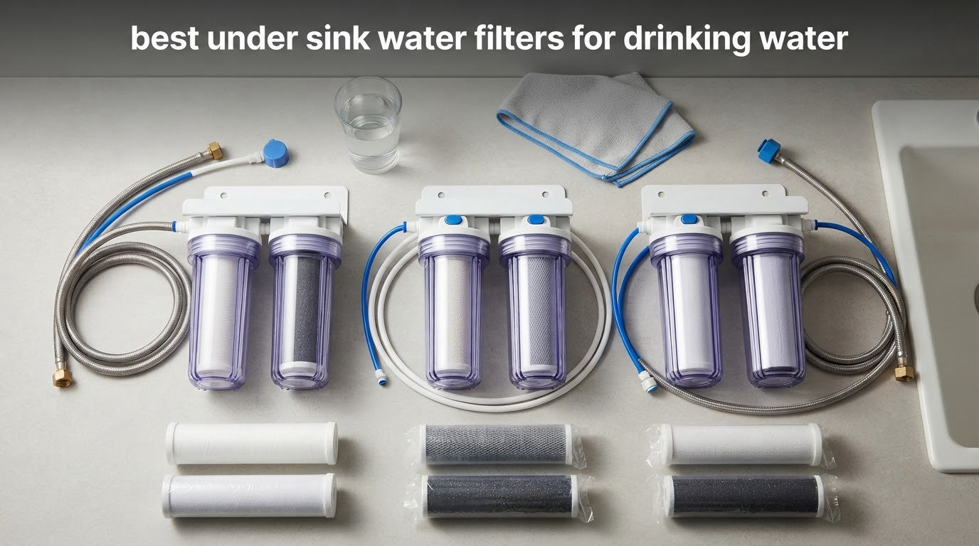 best under sink water filters for drinking water