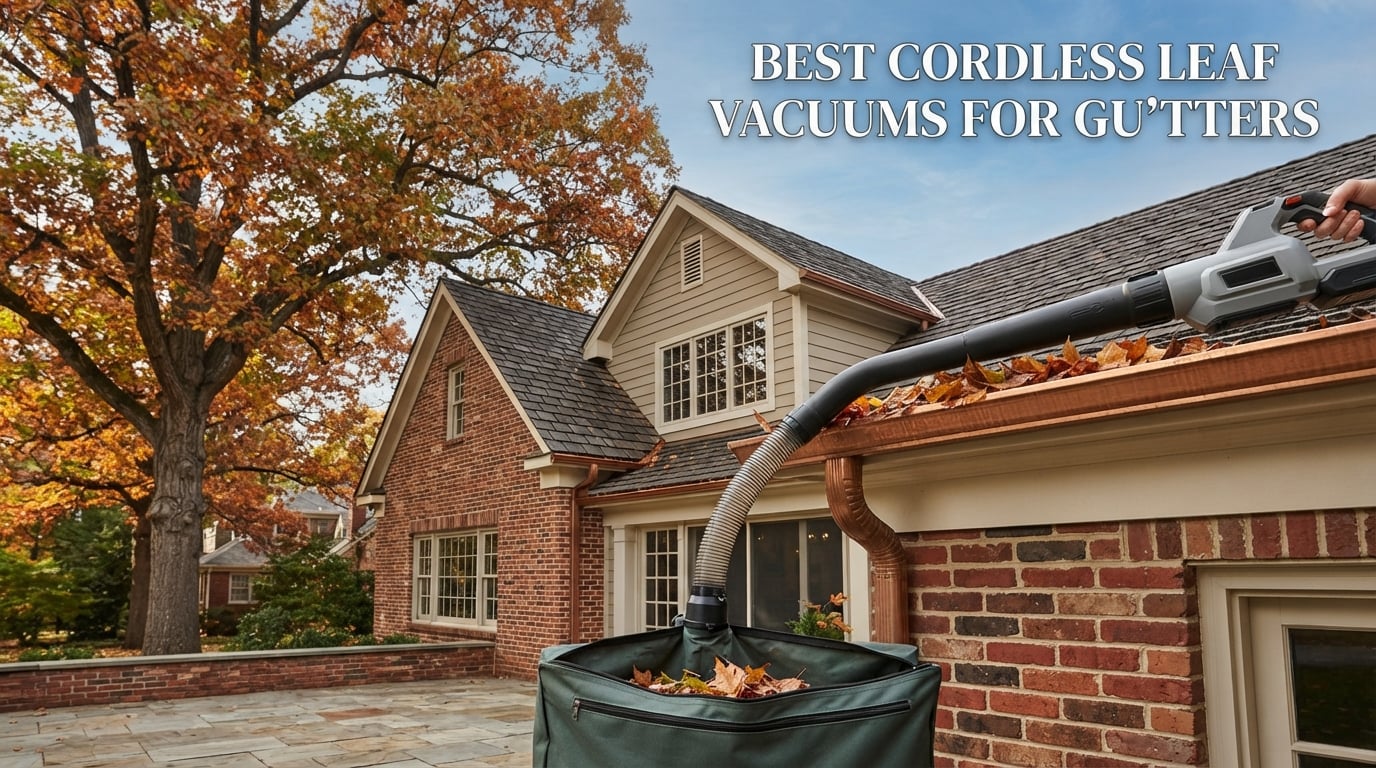 best cordless leaf vacuums for gutters
