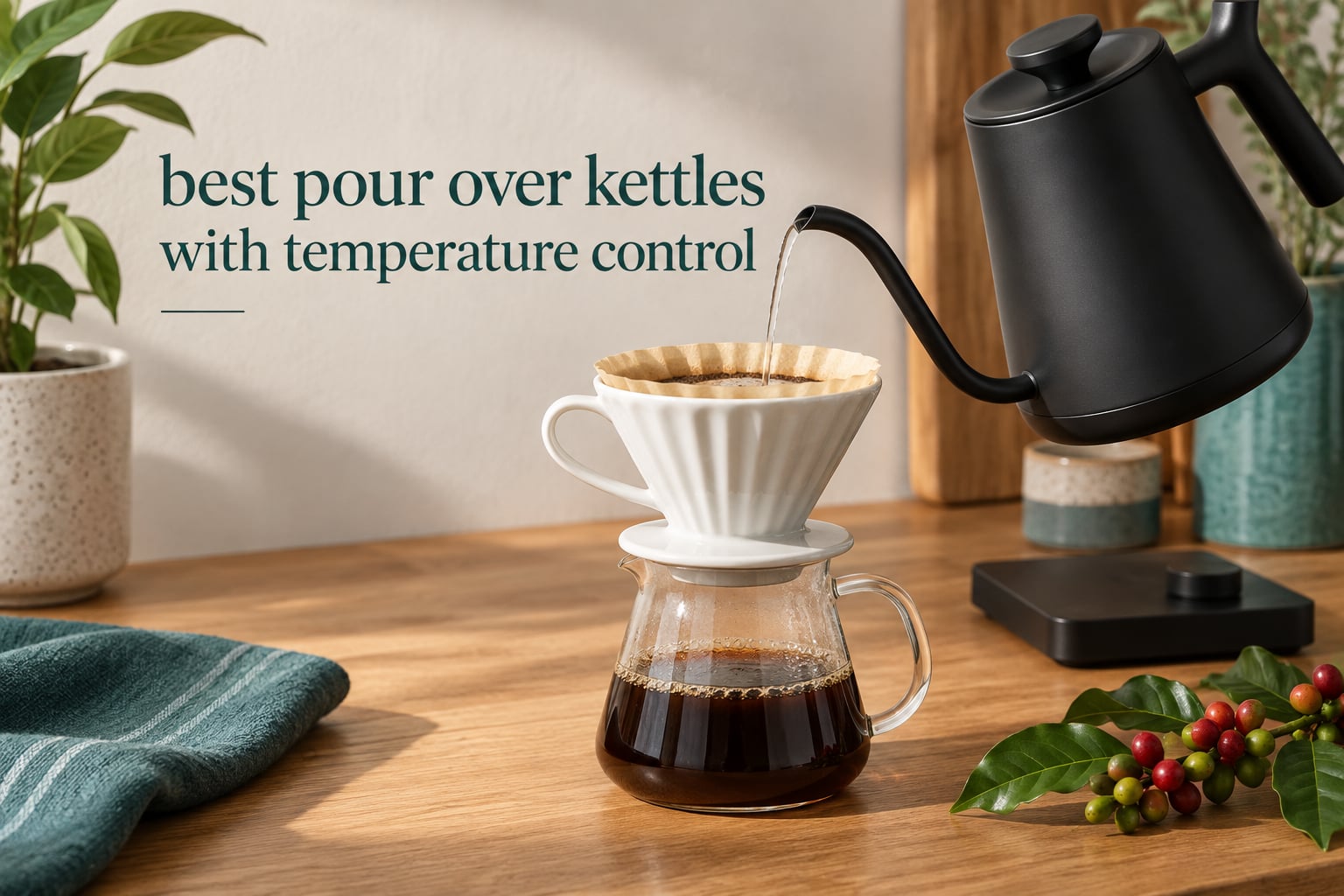 best pour over kettles with temperature control