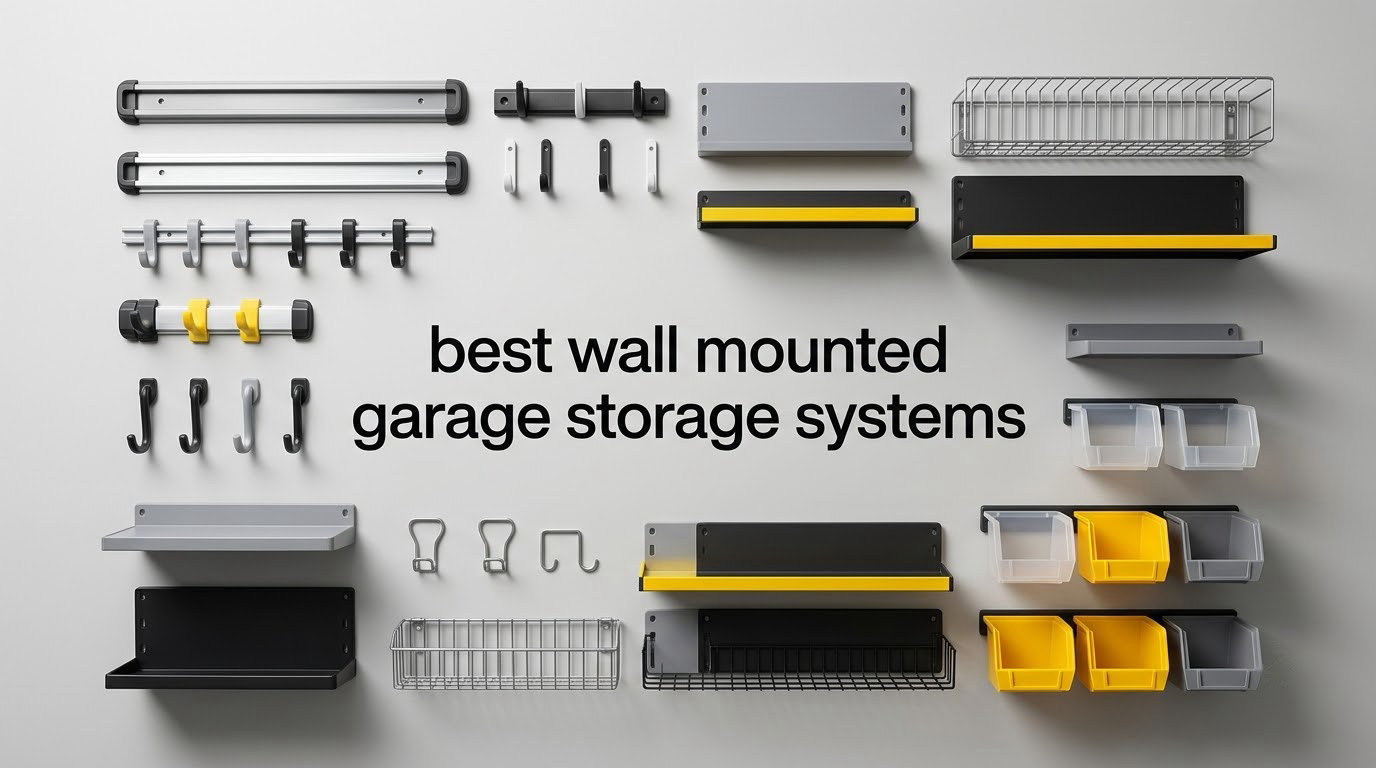 best wall mounted garage storage systems