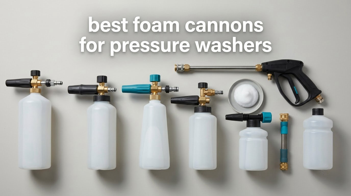 best foam cannons for pressure washers