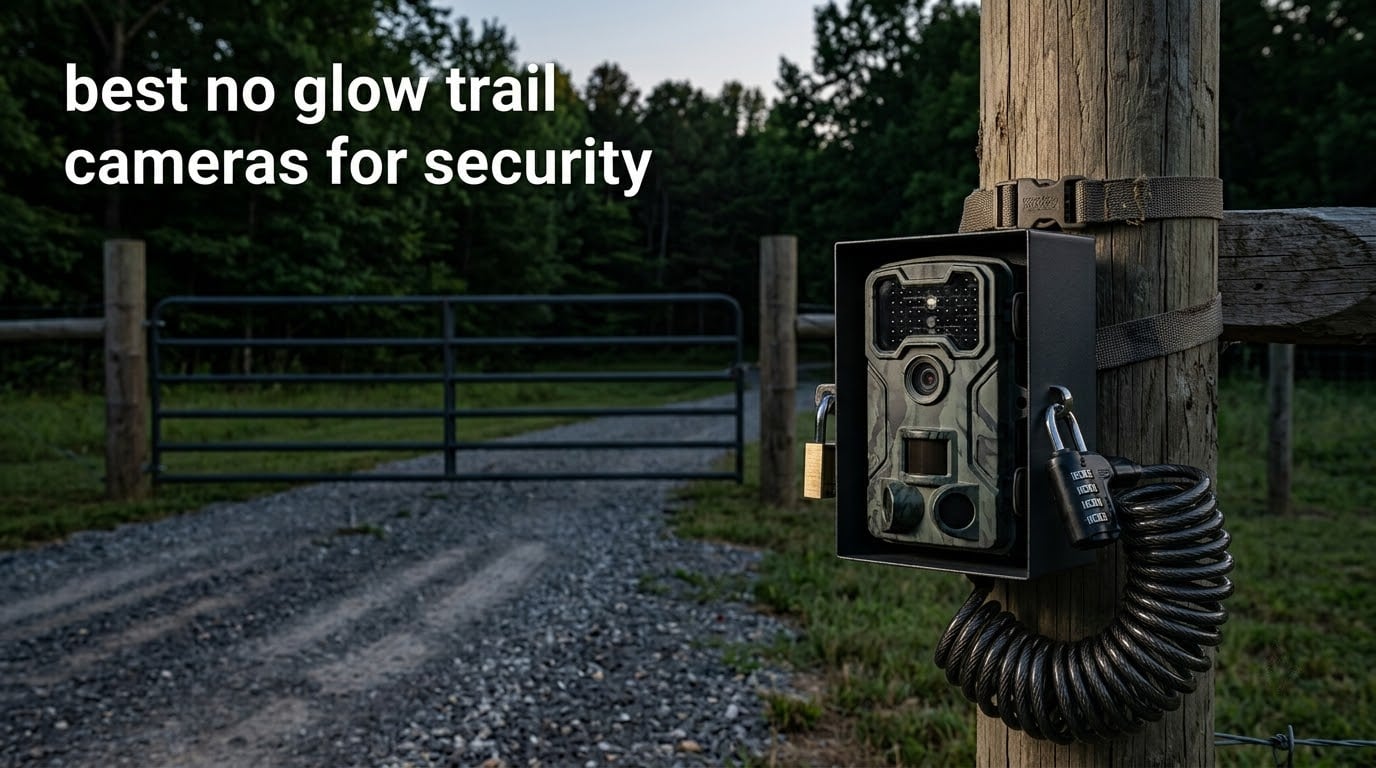 best no glow trail cameras for security
