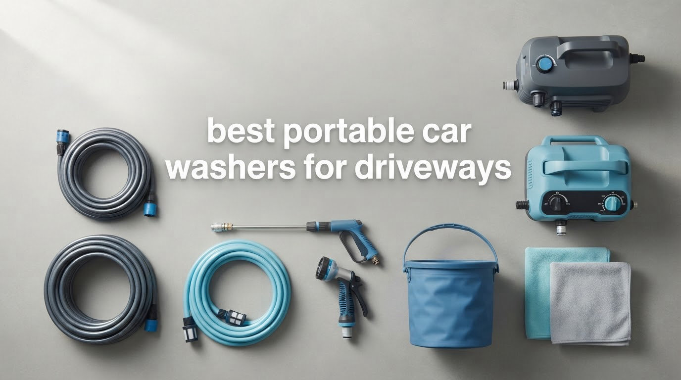 best portable car washers for driveways