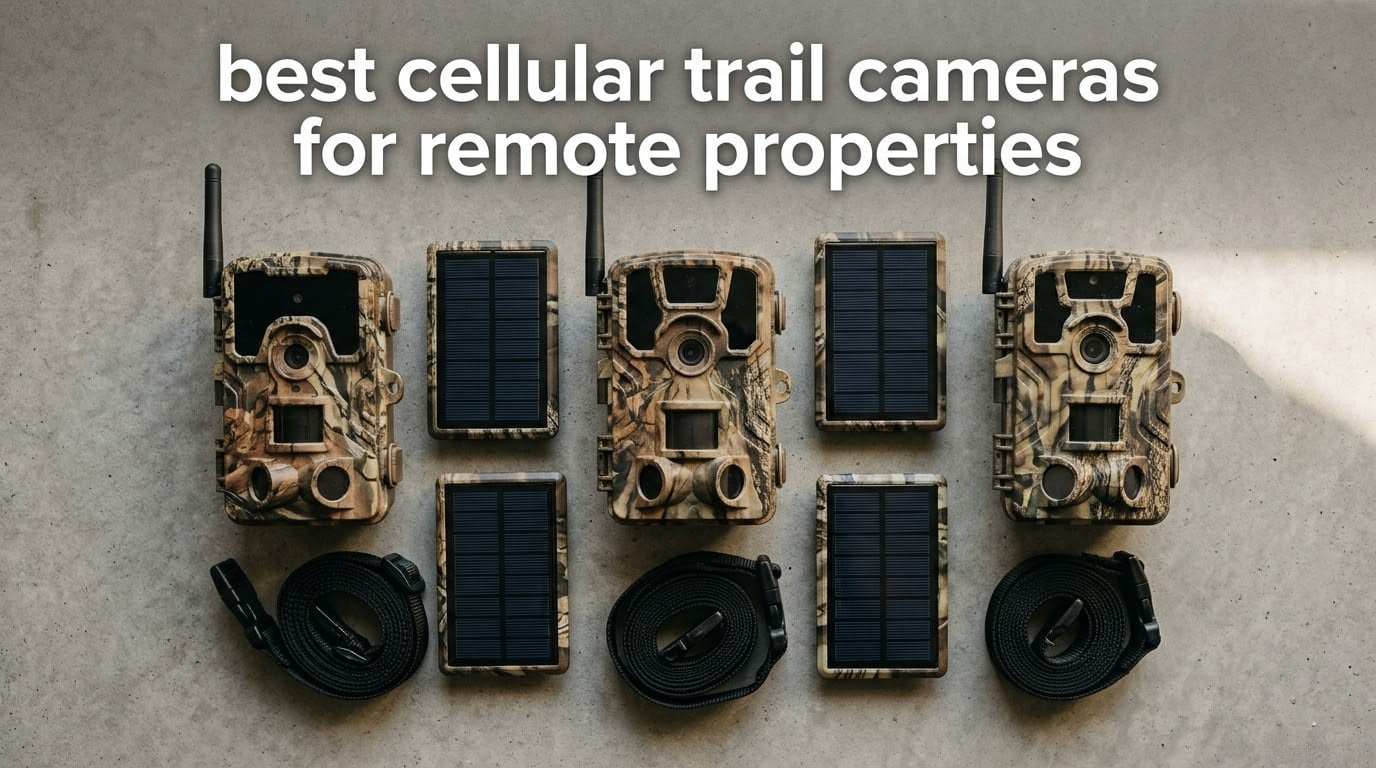 best cellular trail cameras for remote properties