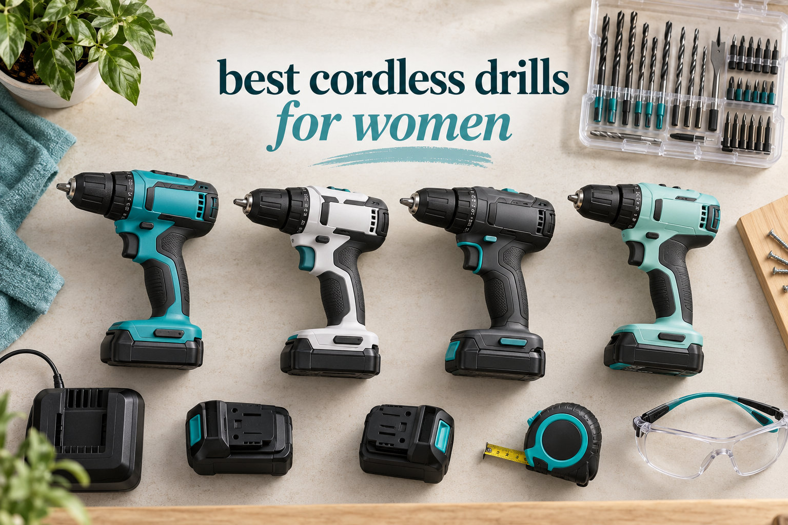 best cordless drills for women