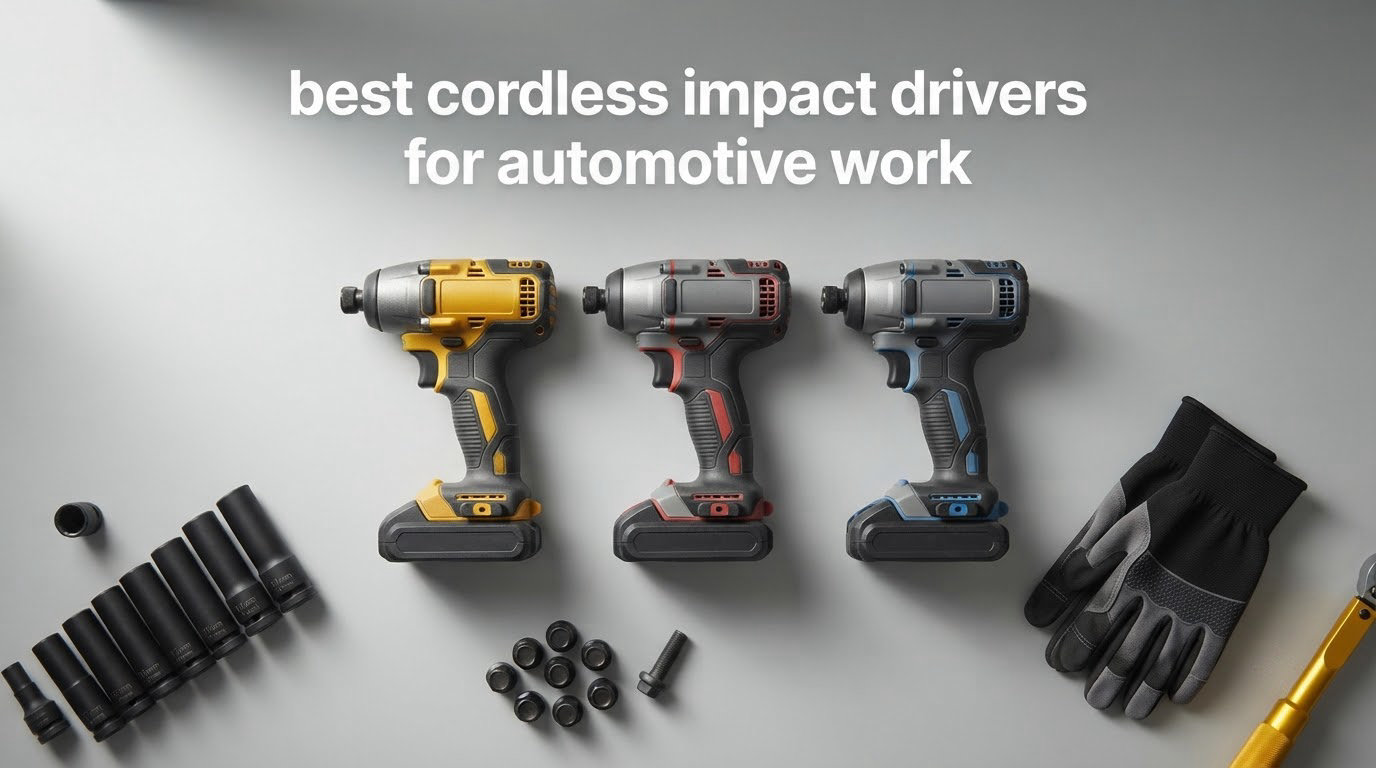 best cordless impact drivers for automotive work