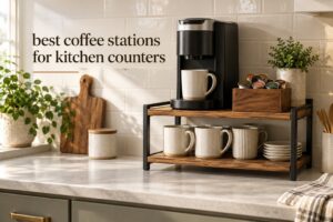 best coffee stations for kitchen counters