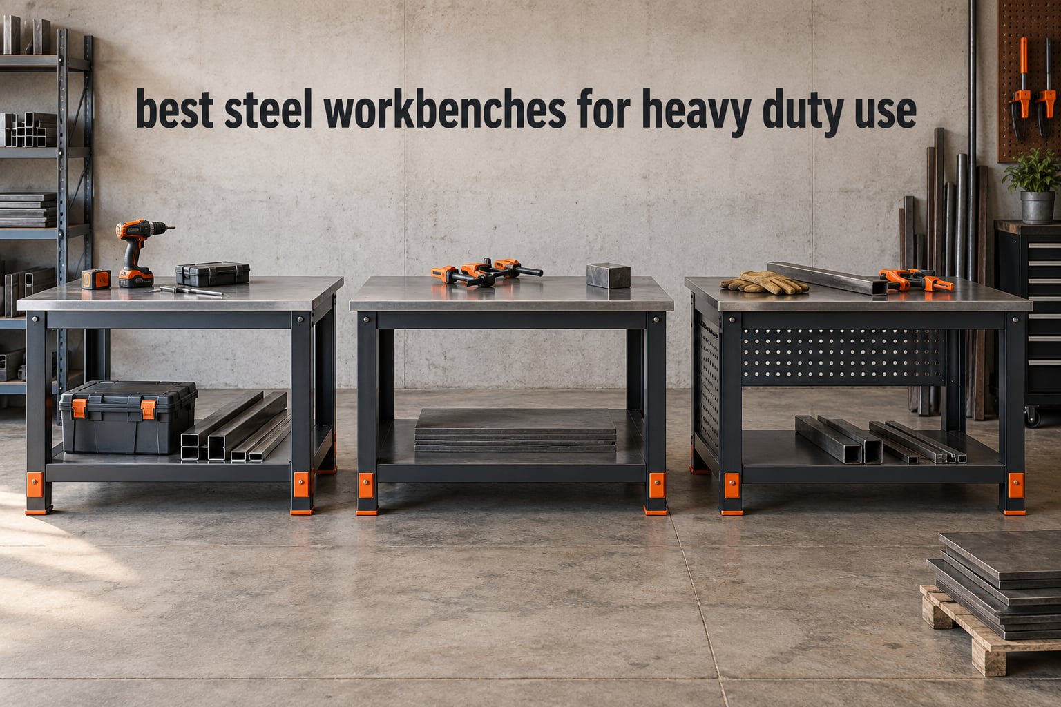 best steel workbenches for heavy duty use