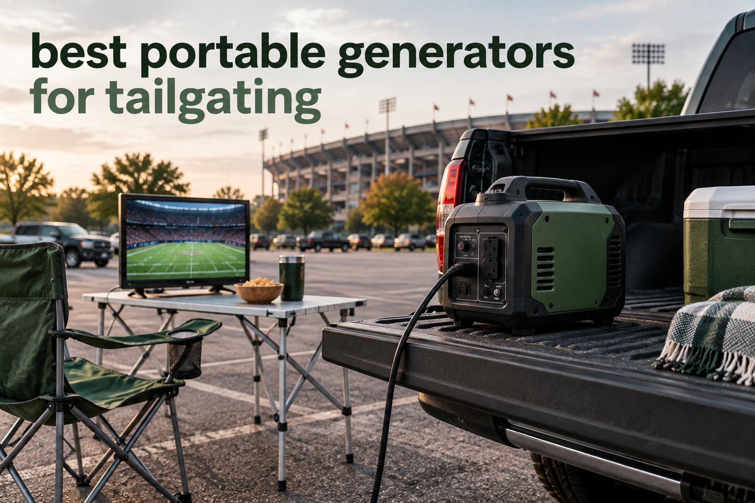 best portable generators for tailgating