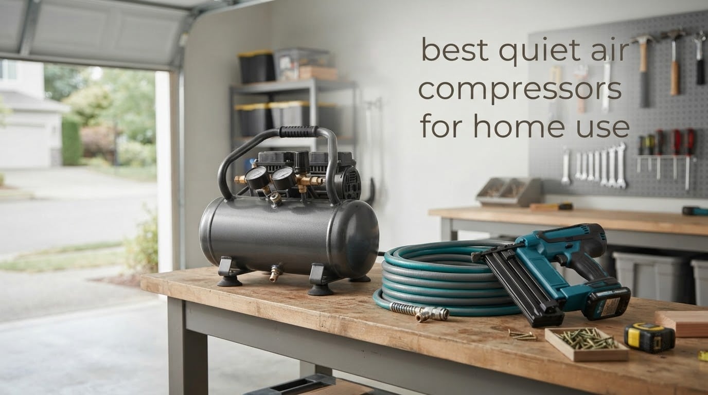 best quiet air compressors for home use