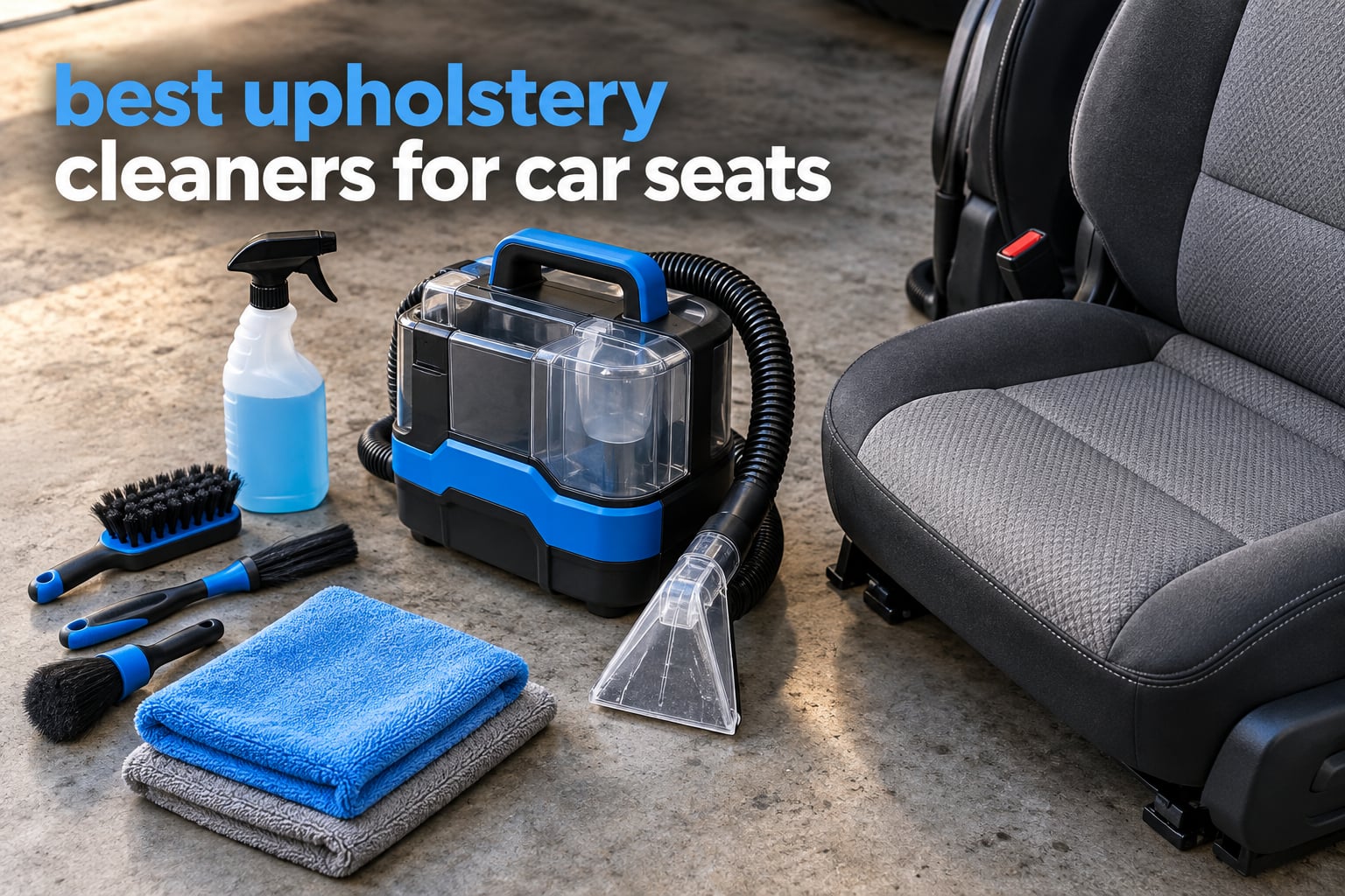 best upholstery cleaners for car seats