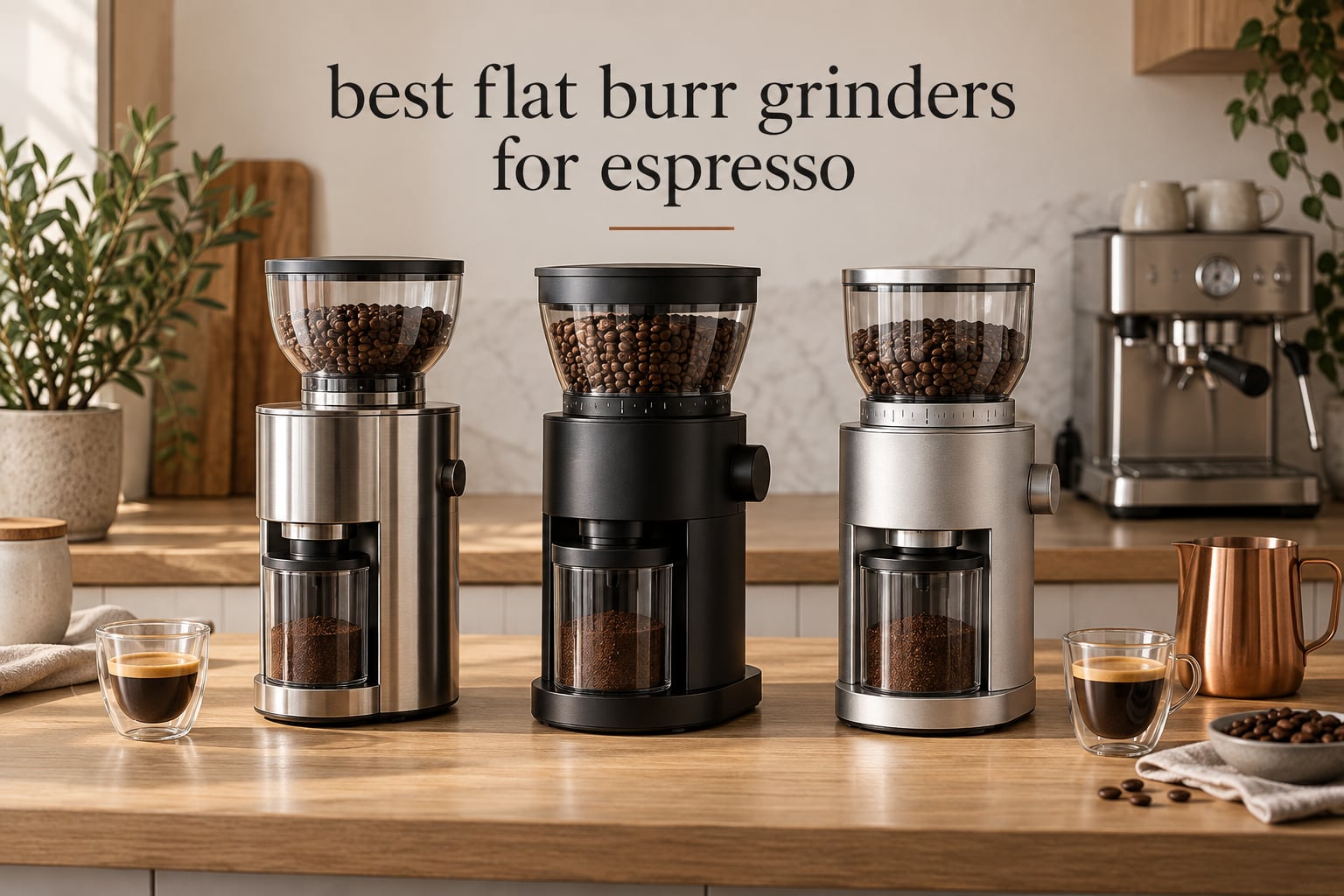 best flat burr grinders for espresso