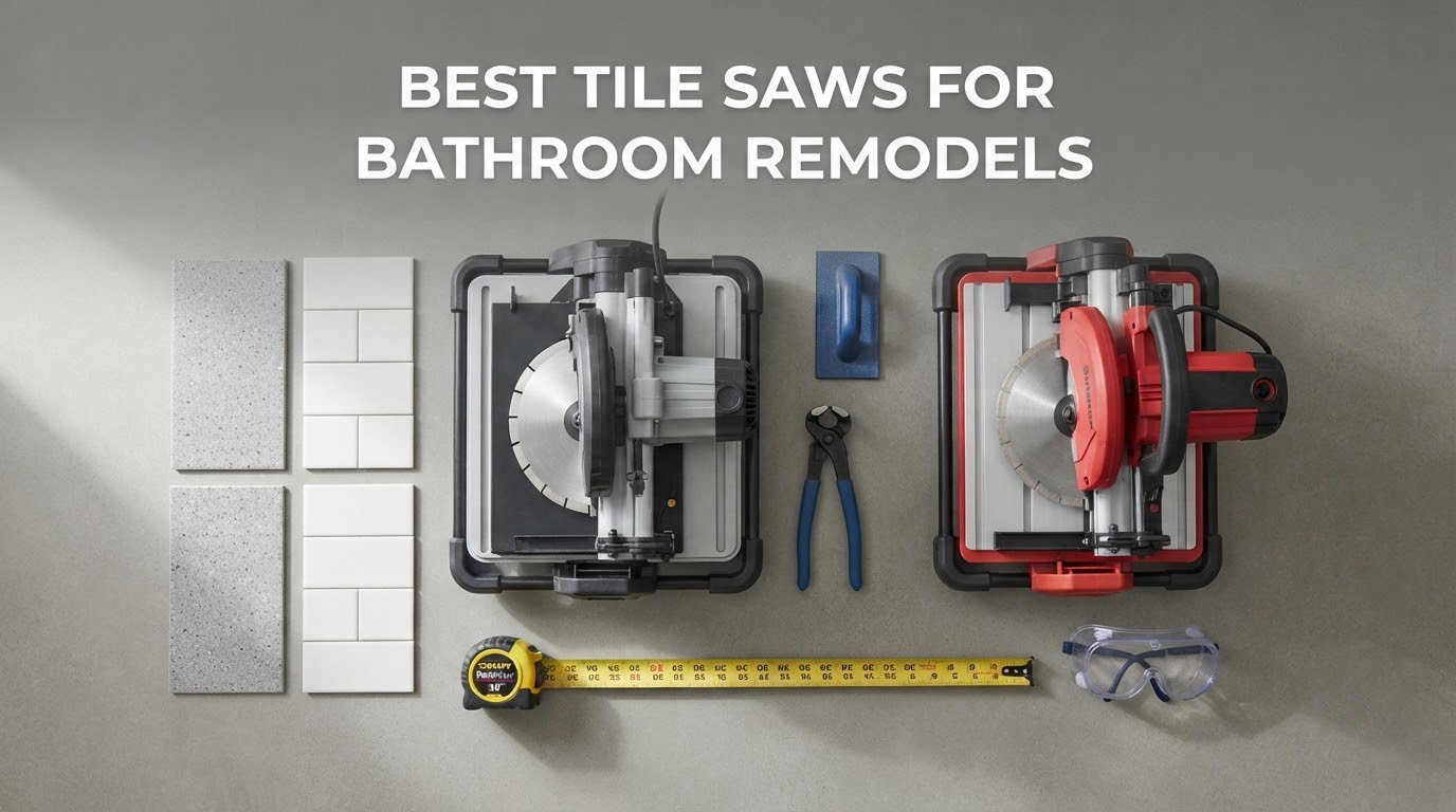best tile saws for bathroom remodels