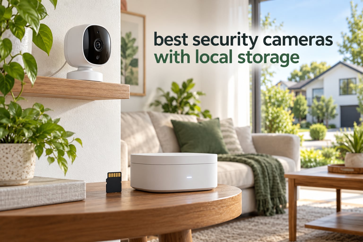 best security cameras with local storage