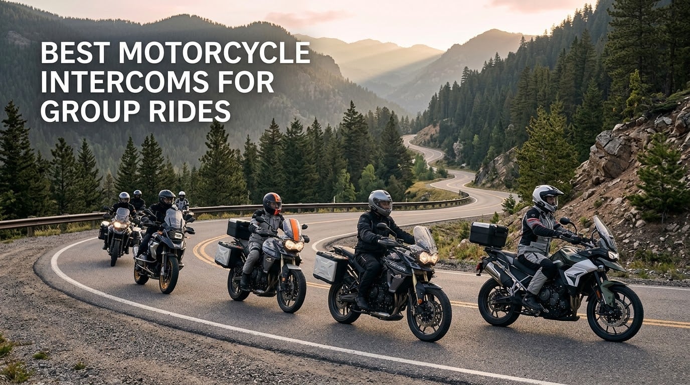 best motorcycle intercoms for group rides