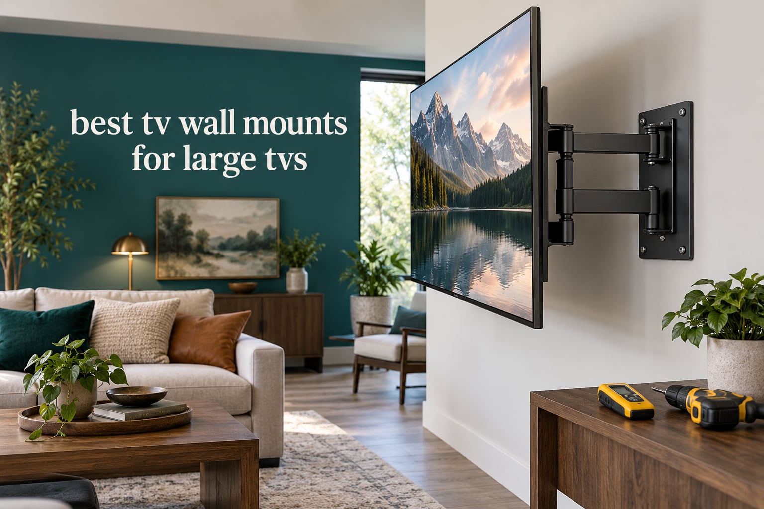 best tv wall mounts for large tvs