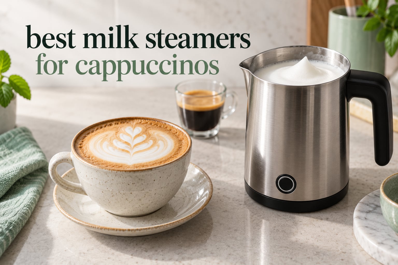 best milk steamers for cappuccinos