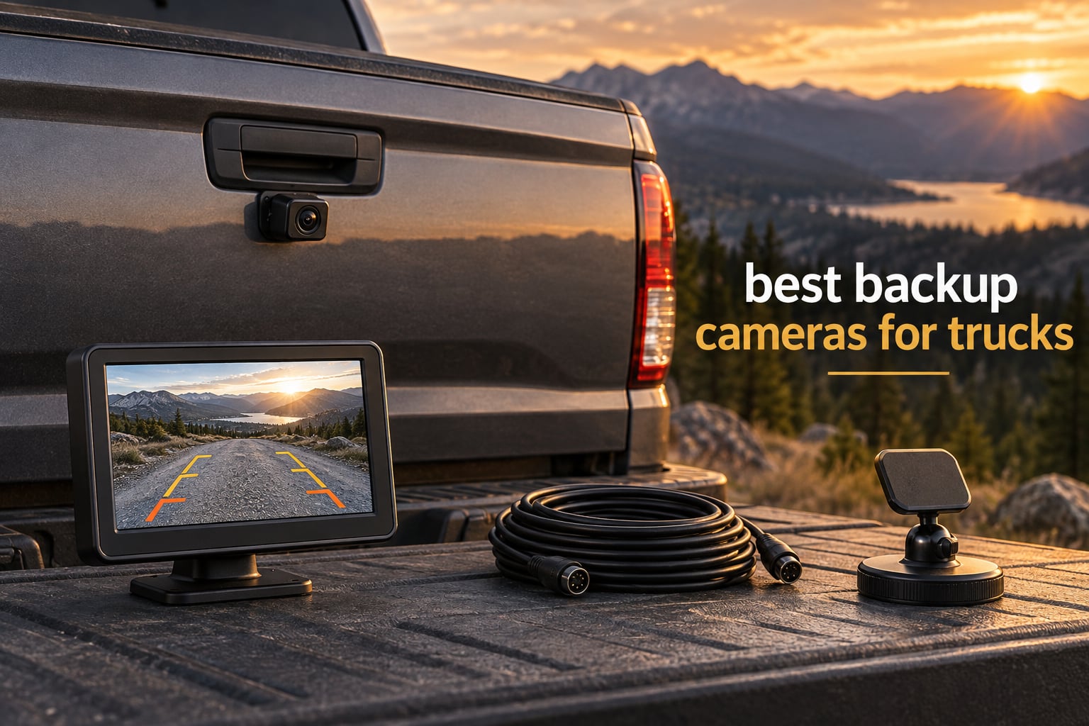 best backup cameras for trucks