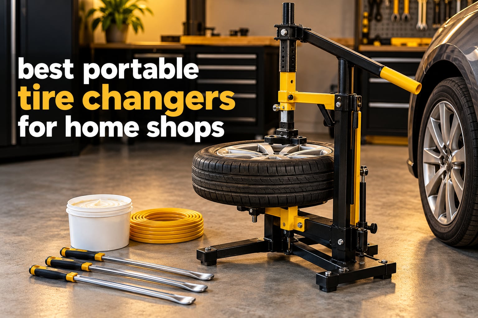 best portable tire changers for home shops