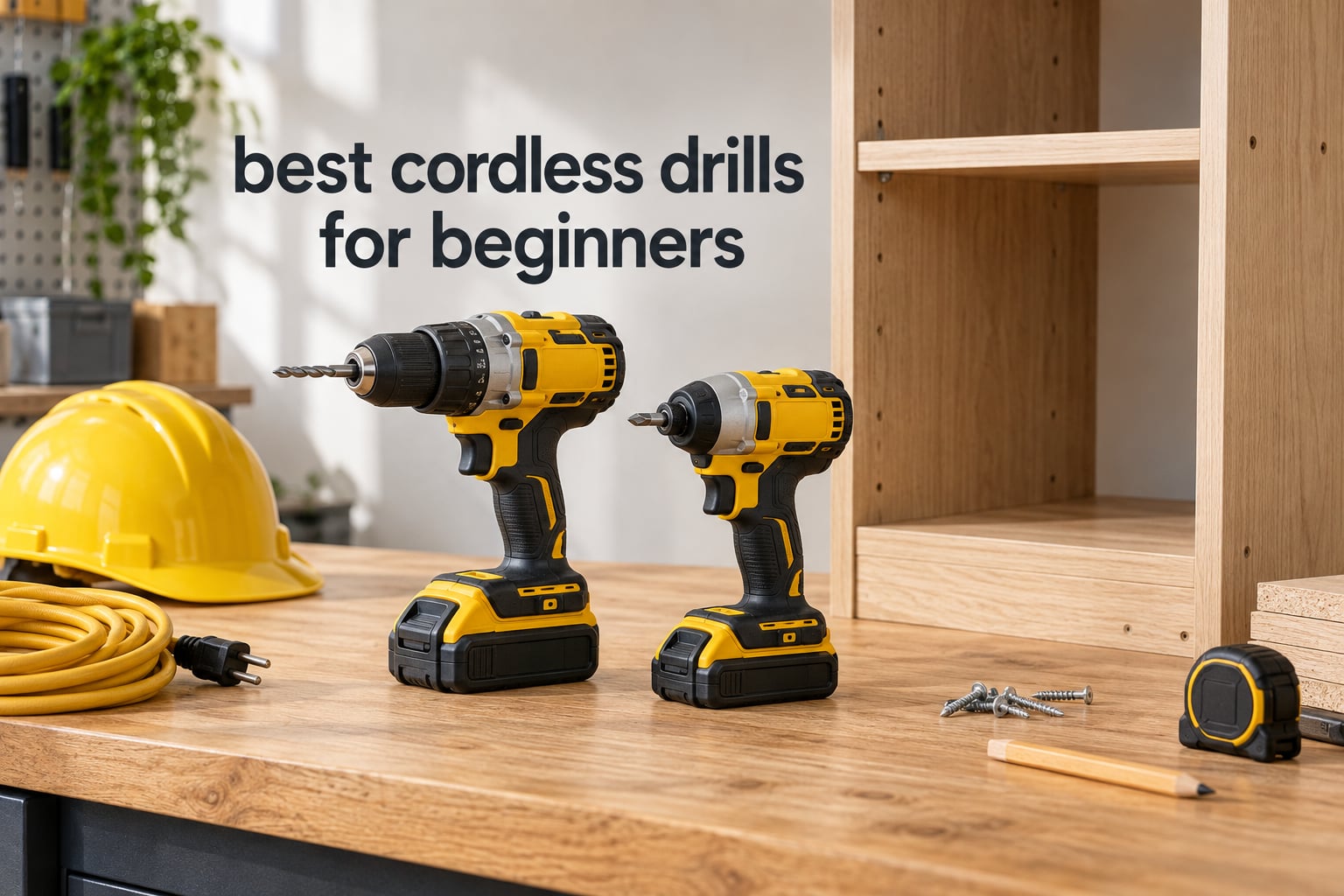 best cordless drills for beginners