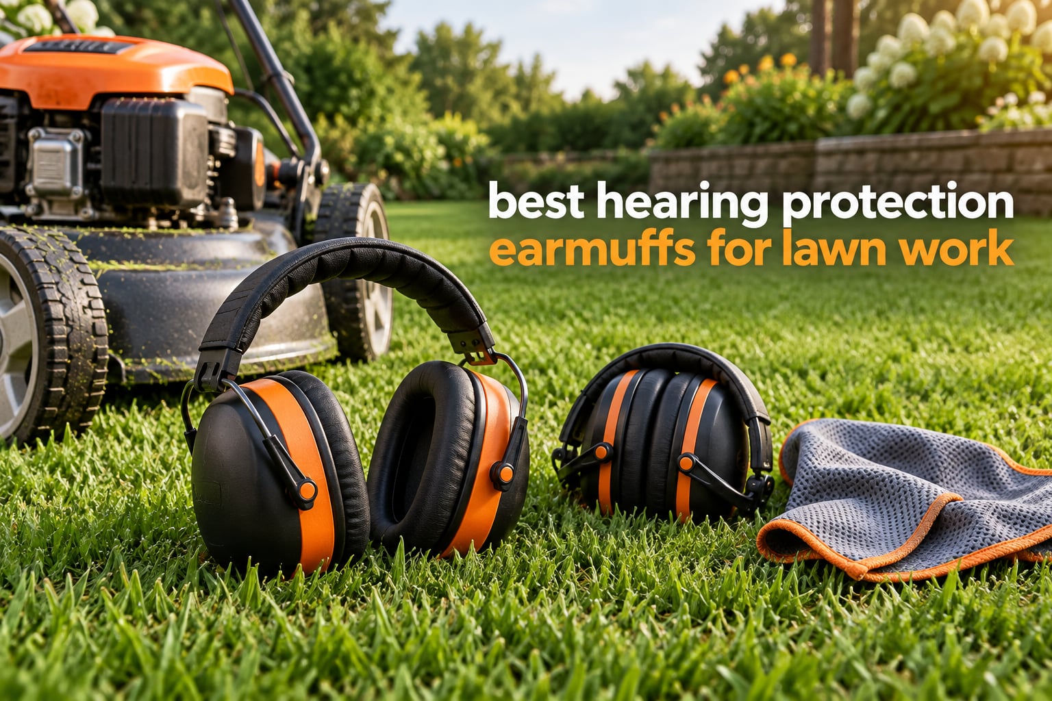 best hearing protection earmuffs for lawn work