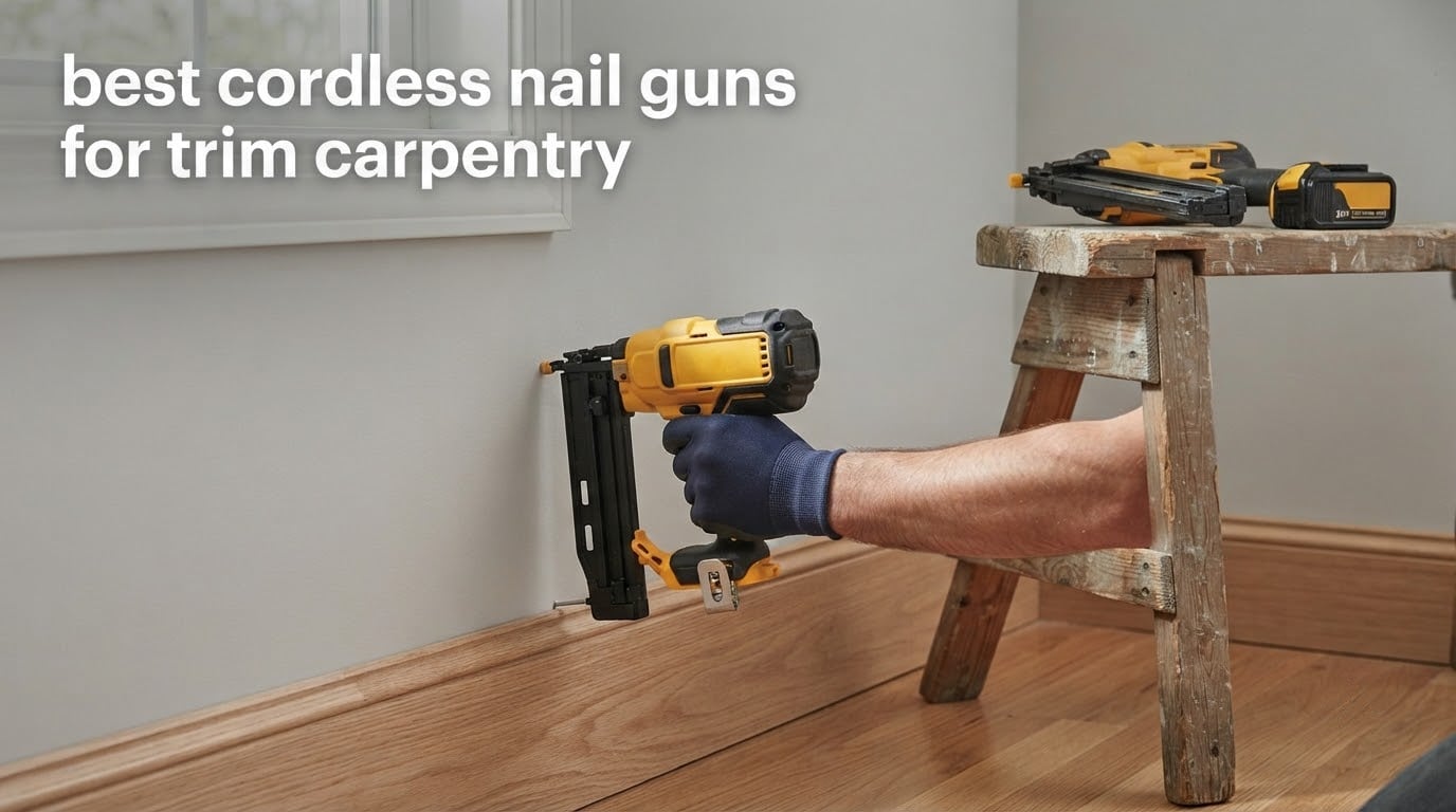 best cordless nail guns for trim carpentry