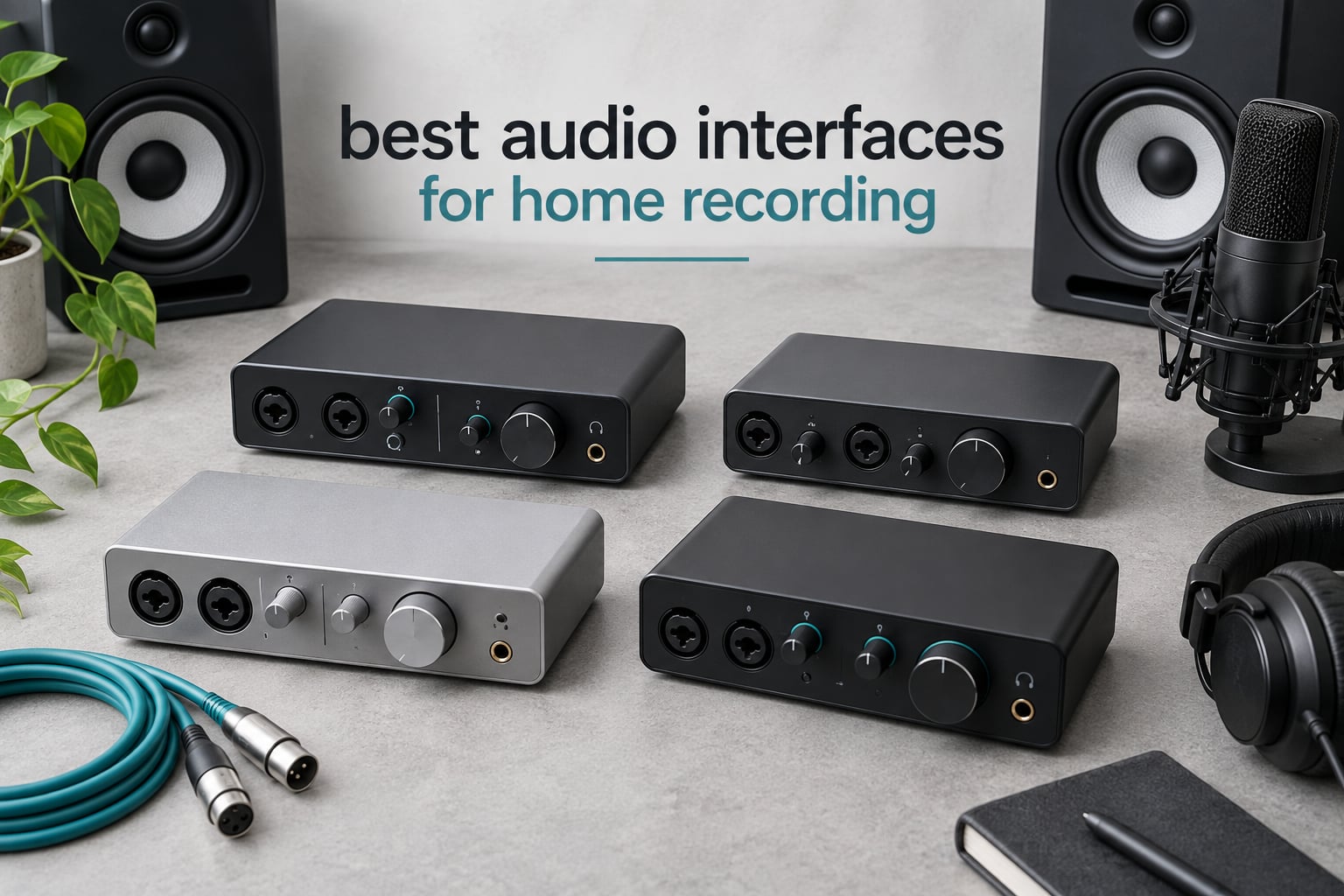 best audio interfaces for home recording