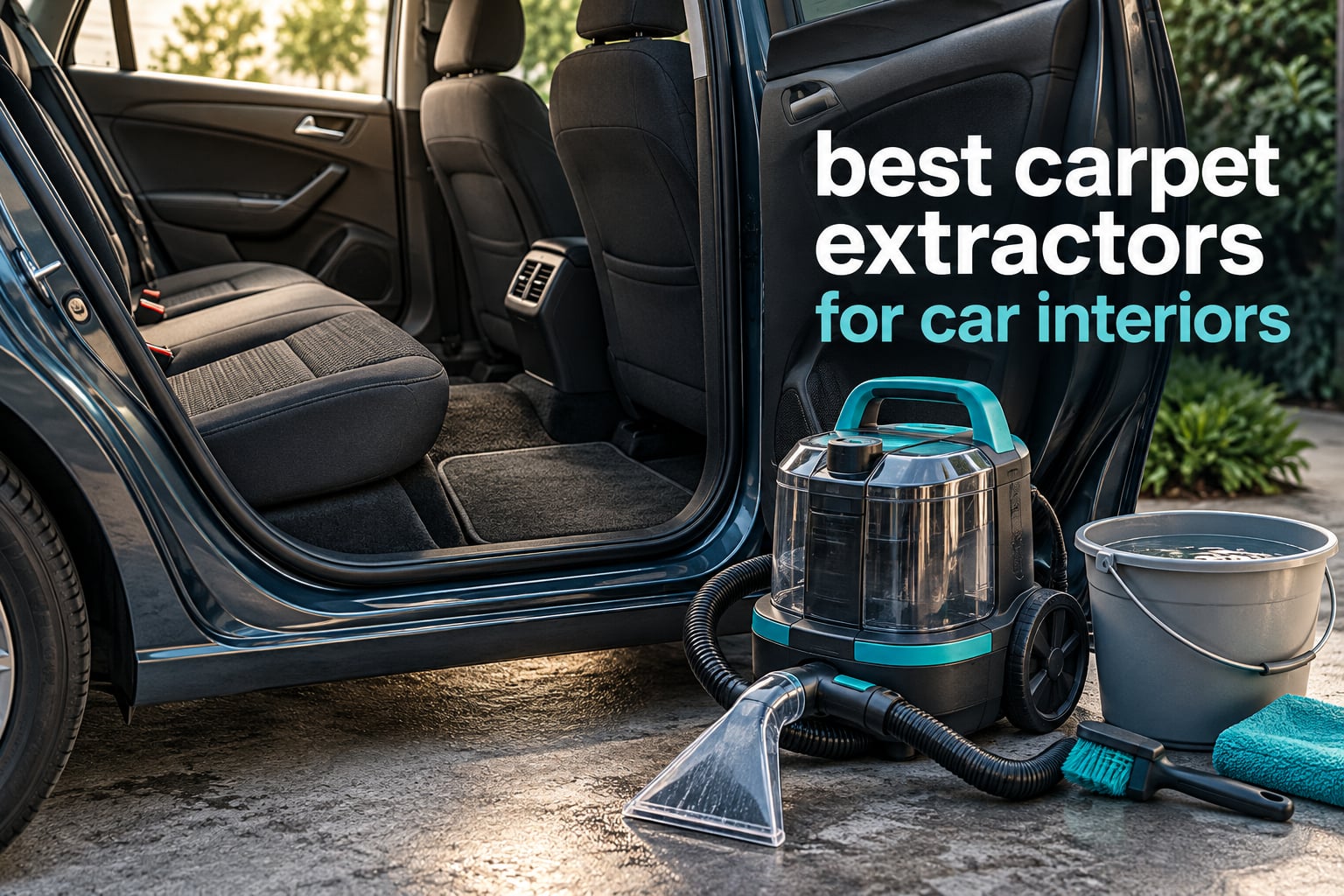 best carpet extractors for car interiors
