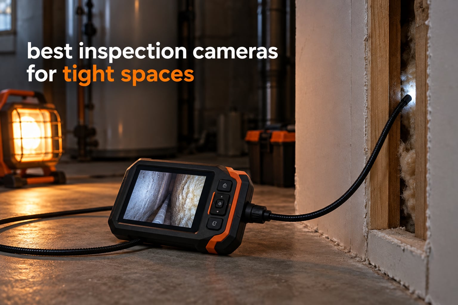 best inspection cameras for tight spaces