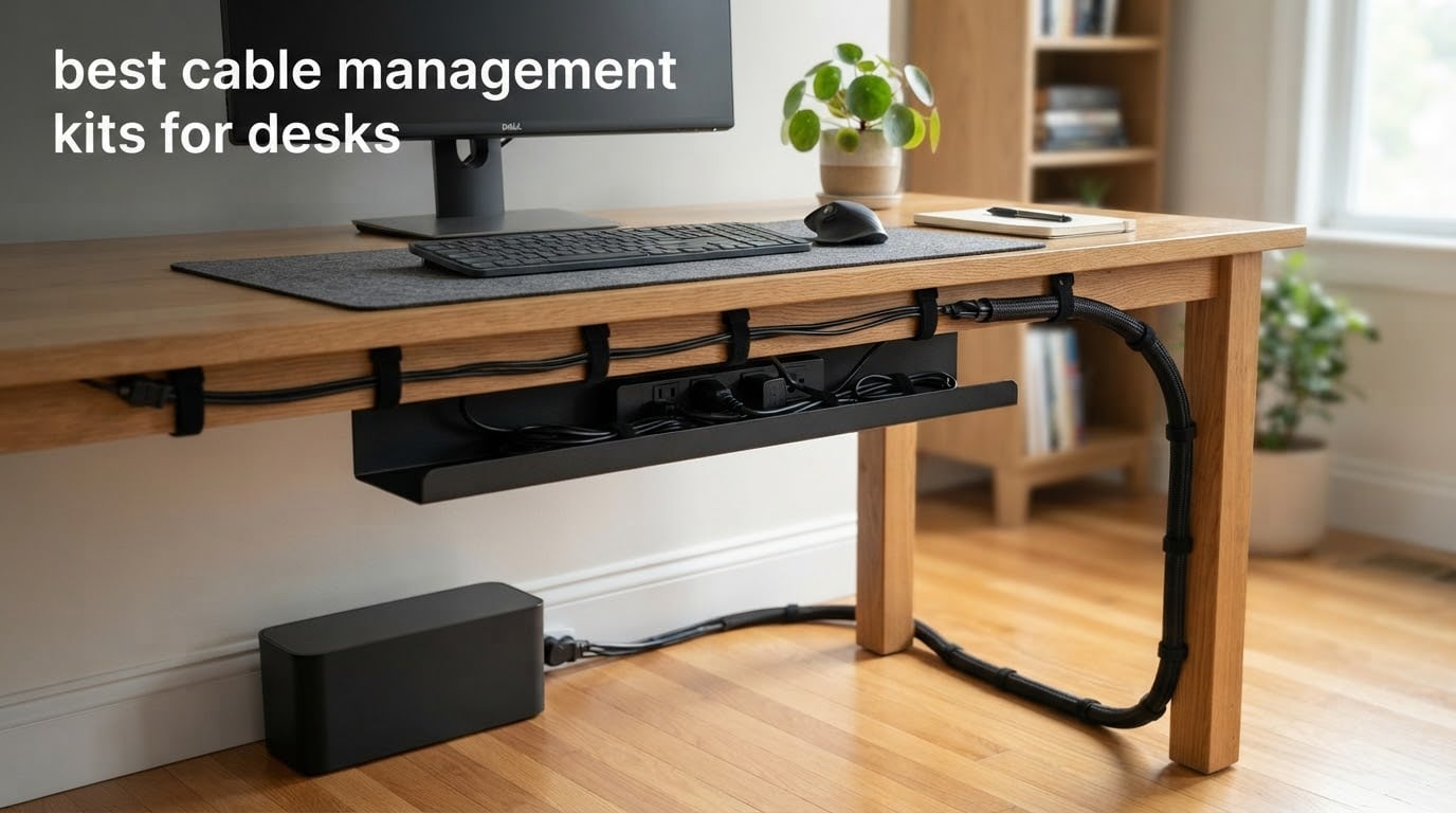 best cable management kits for desks