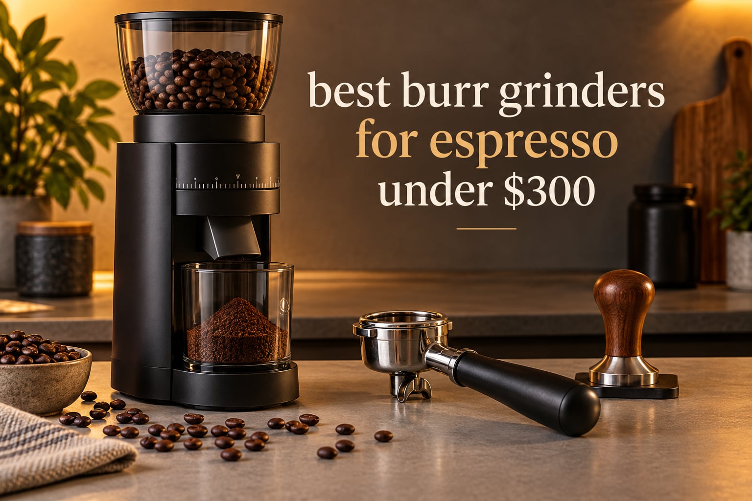 best burr grinders for espresso under $300