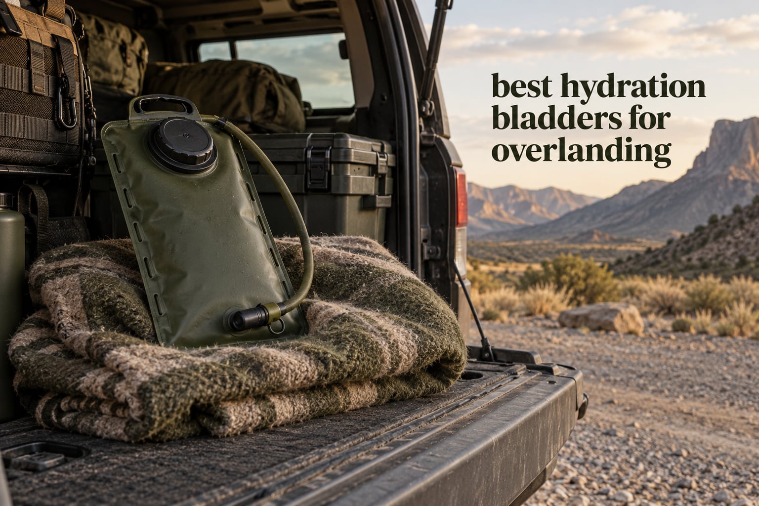 best hydration bladders for overlanding