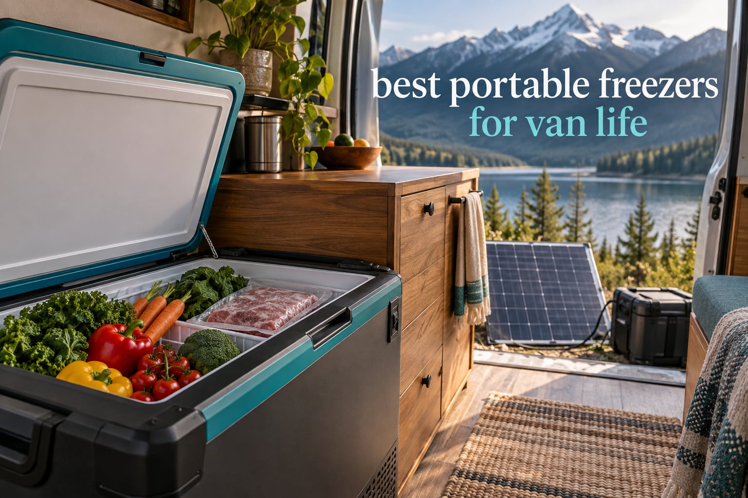 best portable freezers for van life