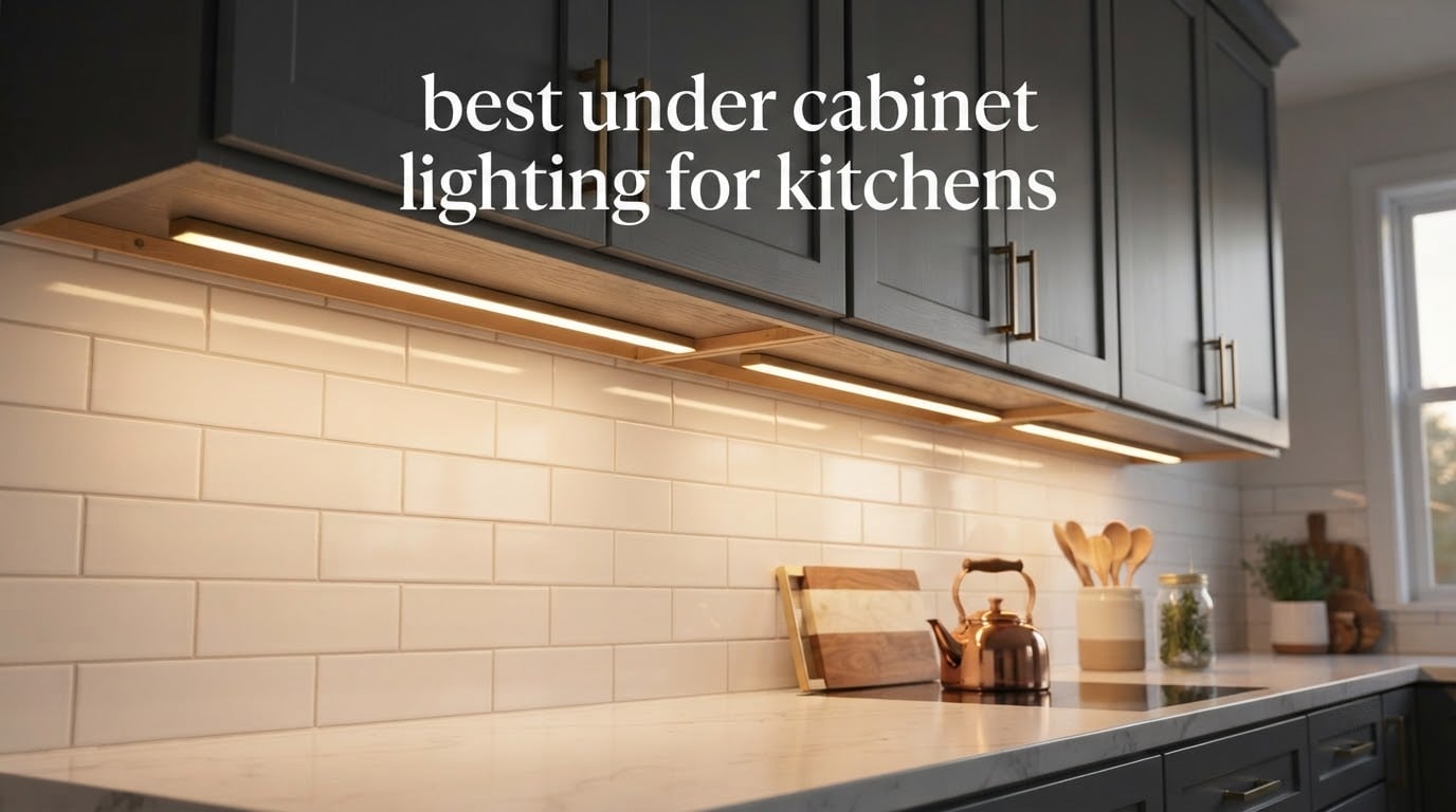 best under cabinet lighting for kitchens
