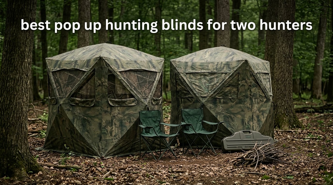 best pop up hunting blinds for two hunters