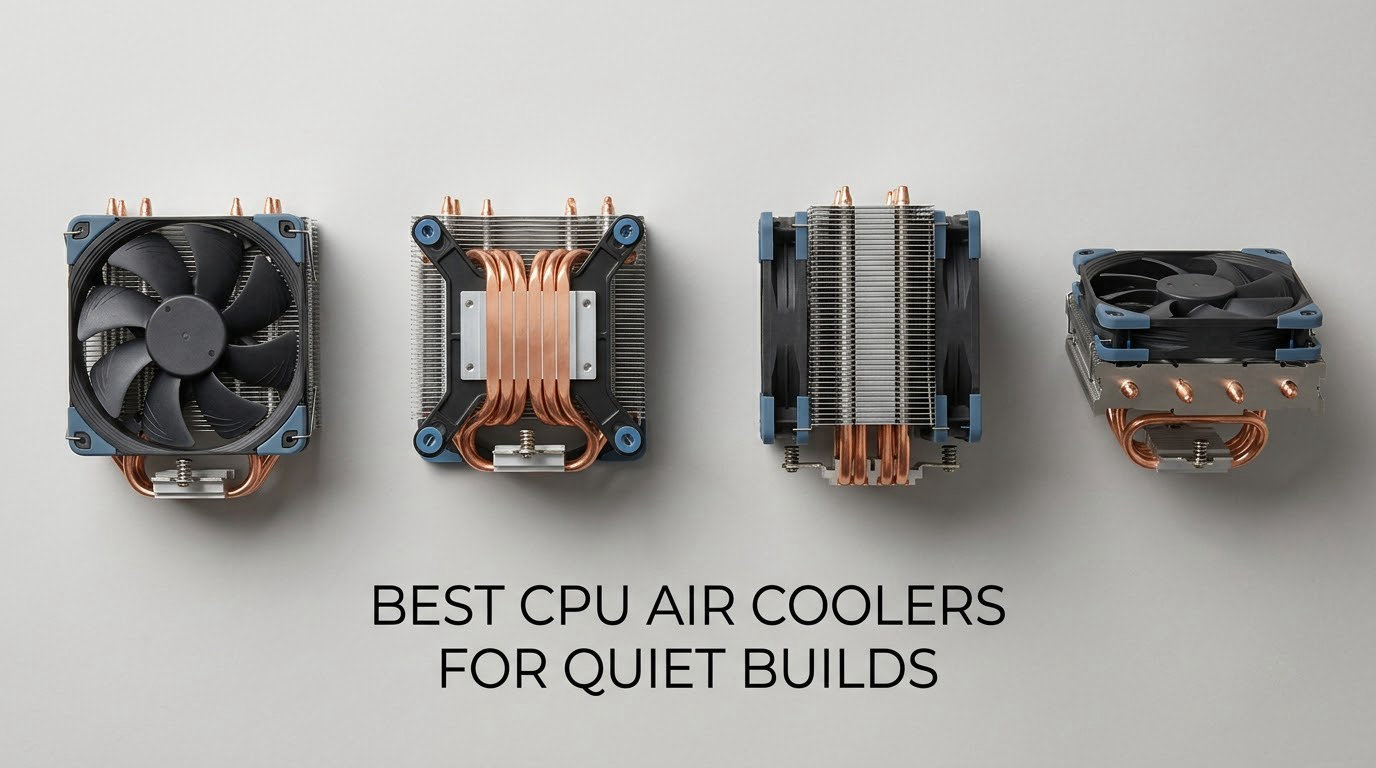 best cpu air coolers for quiet builds