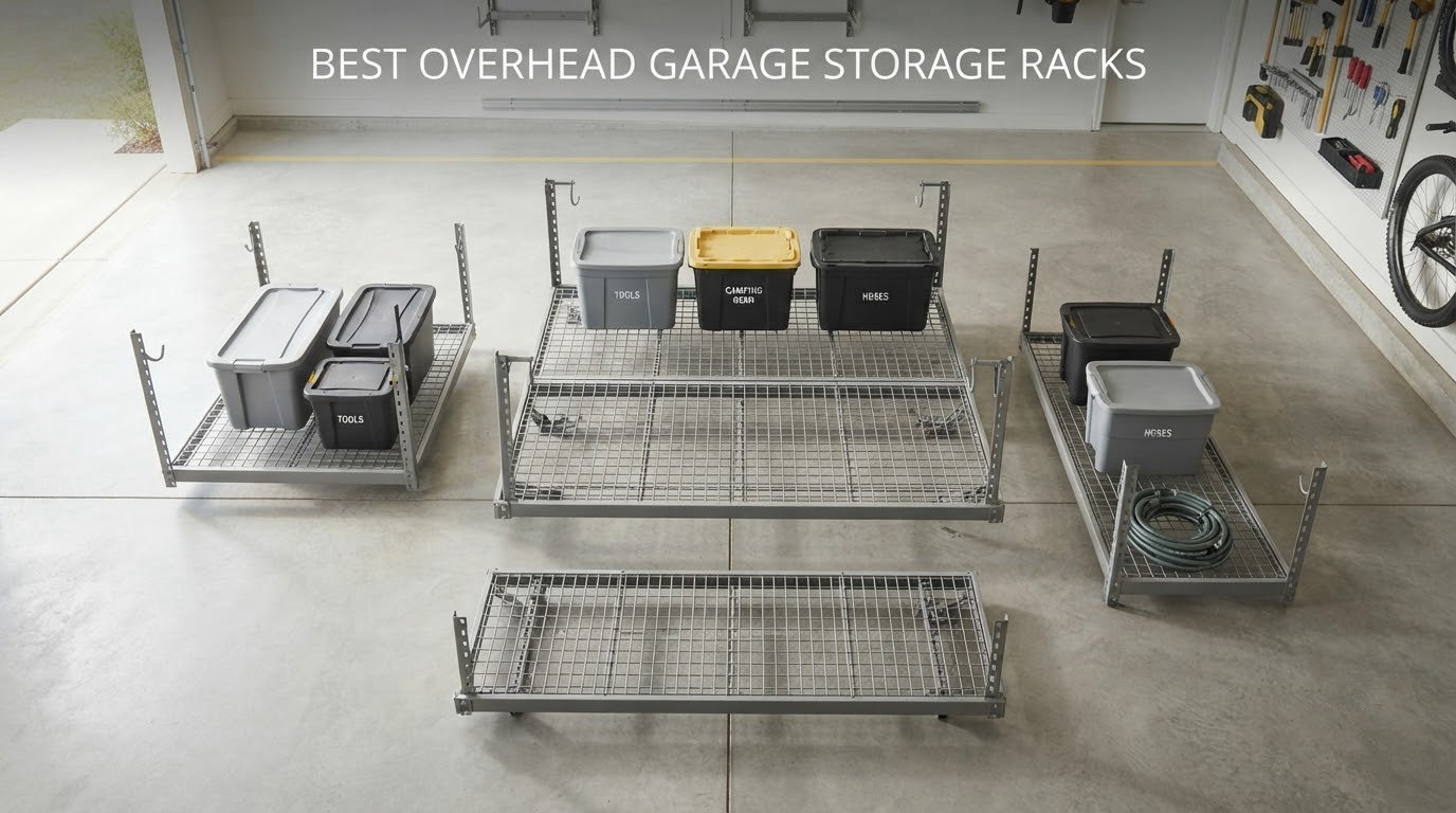 best overhead garage storage racks