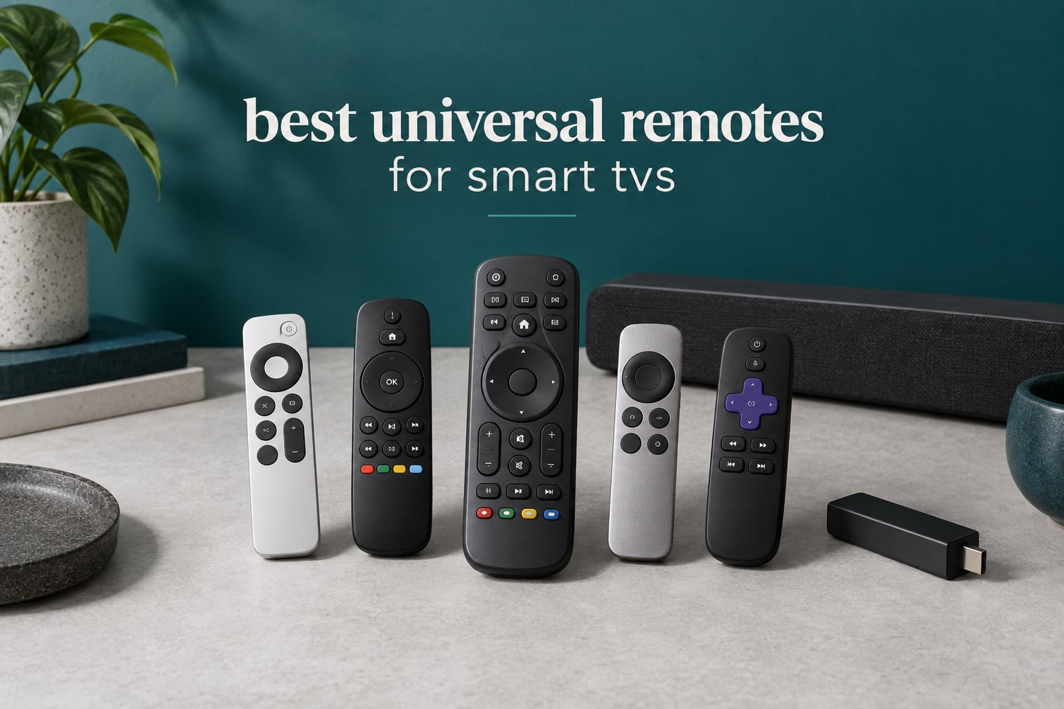 best universal remotes for smart tvs
