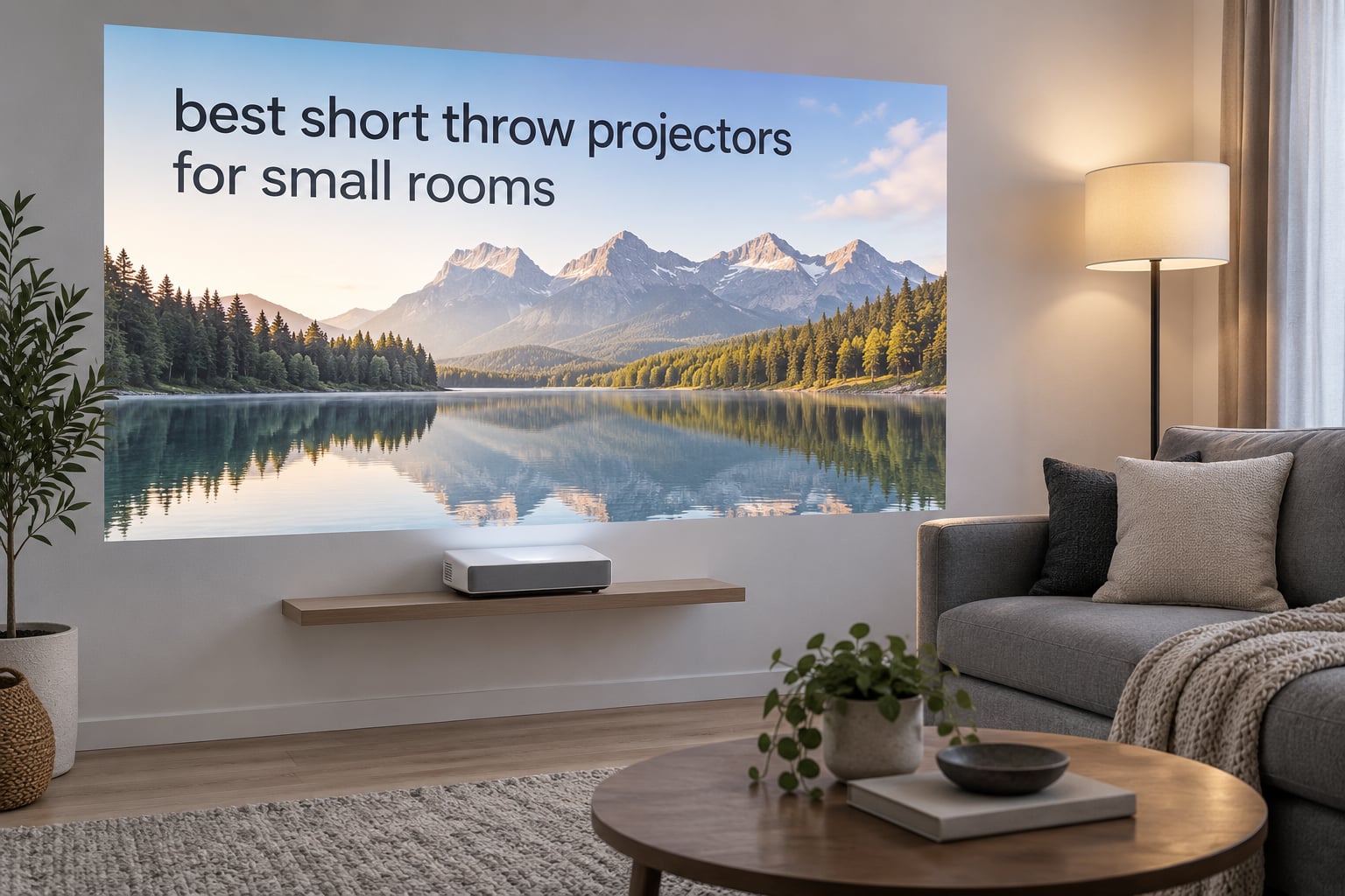 best short throw projectors for small rooms